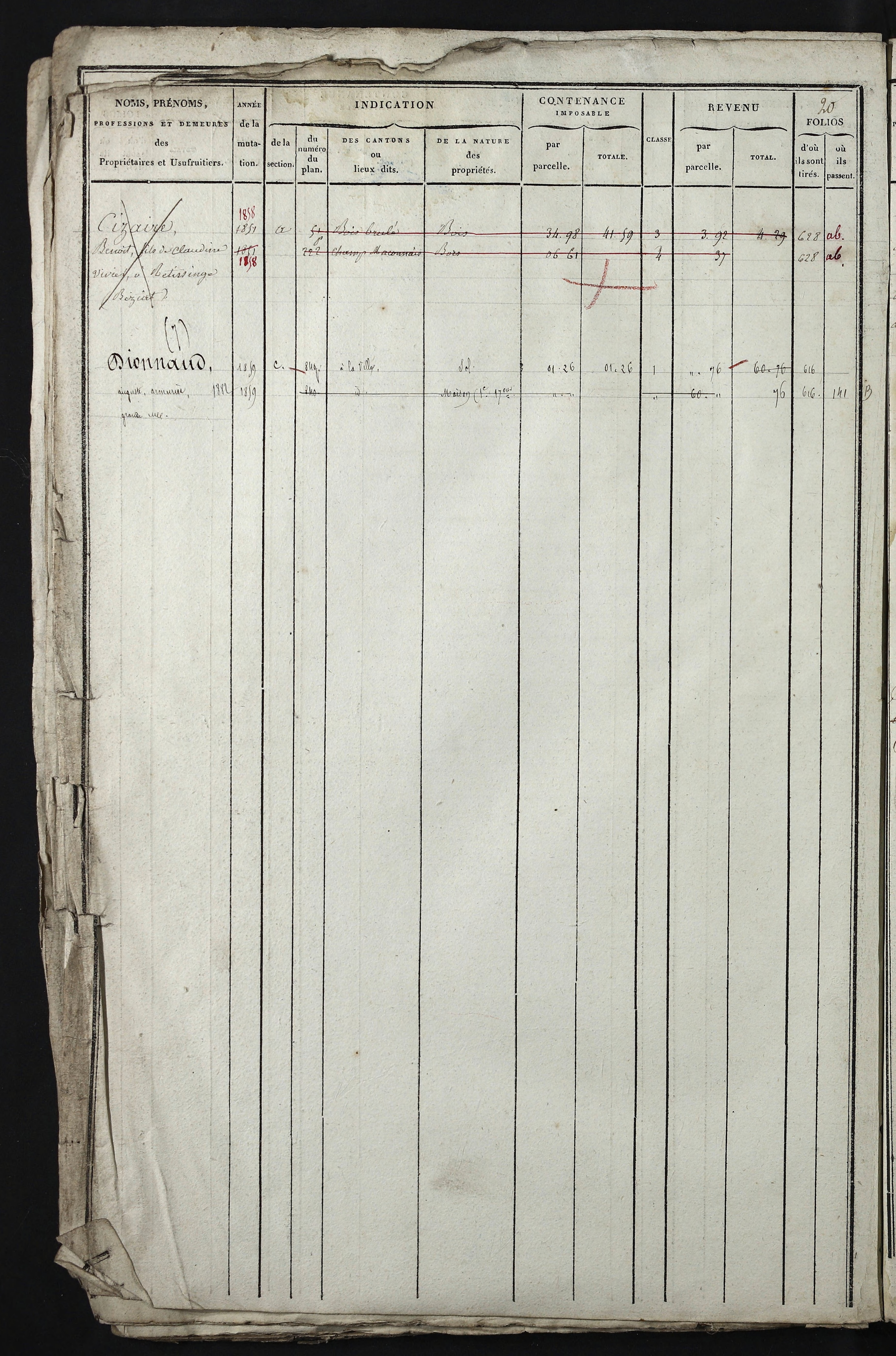 Relevant - 3 P 741 - 3 P 741 -  Folios 1 à 980  (1832-1846)