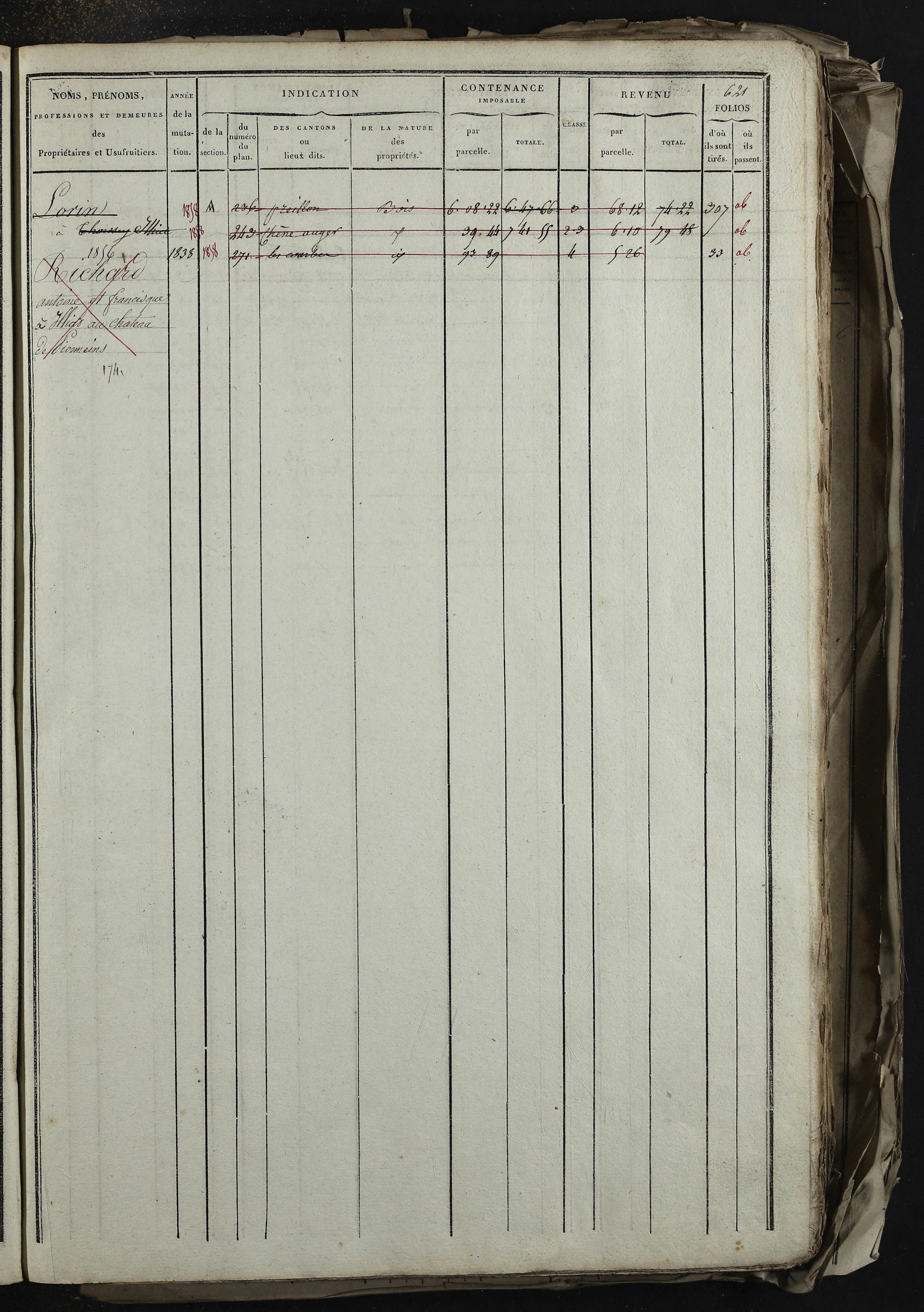 Relevant - 3 P 741 - 3 P 741 -  Folios 1 à 980  (1832-1846)