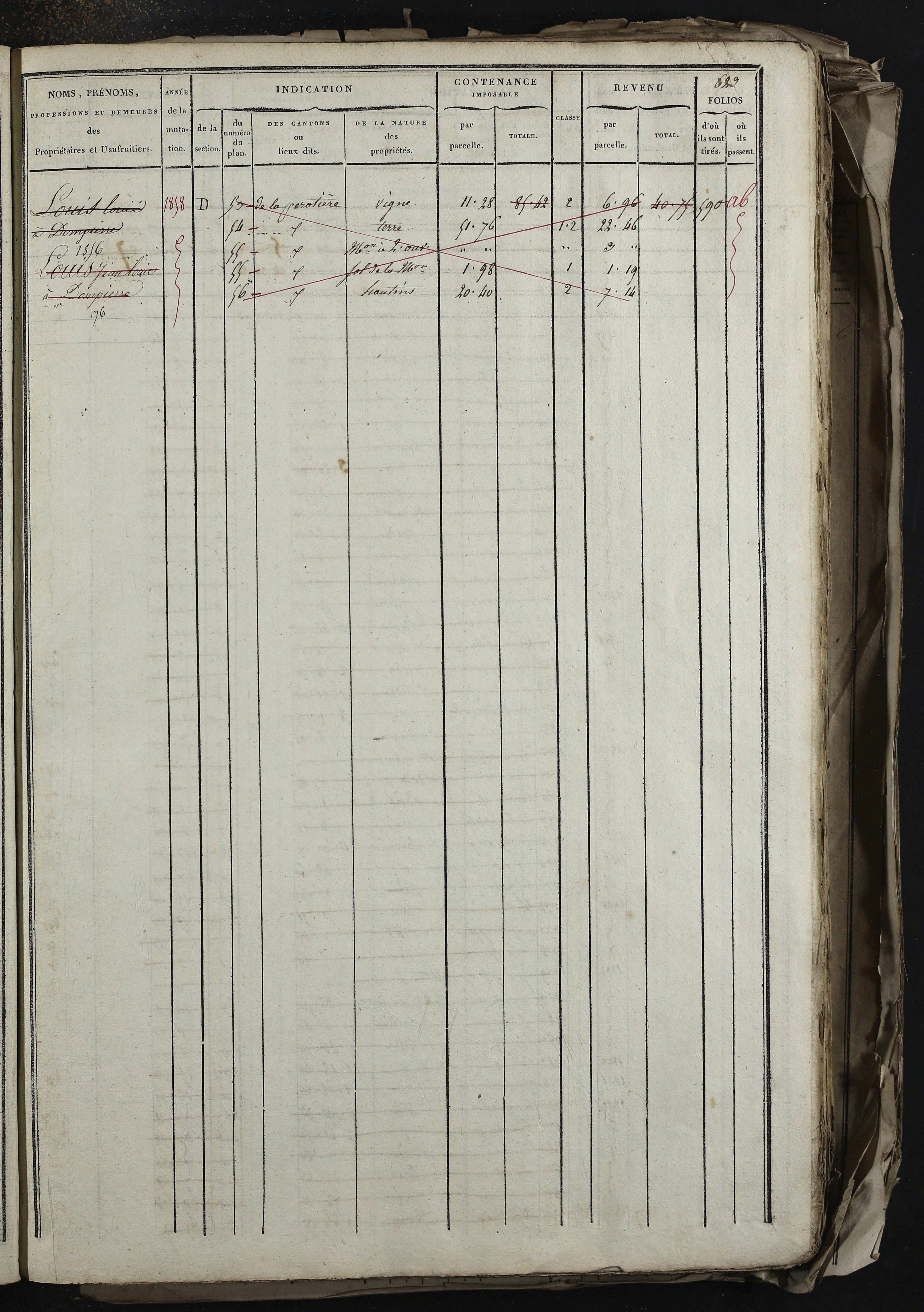 Relevant - 3 P 741 - 3 P 741 -  Folios 1 à 980  (1832-1846)