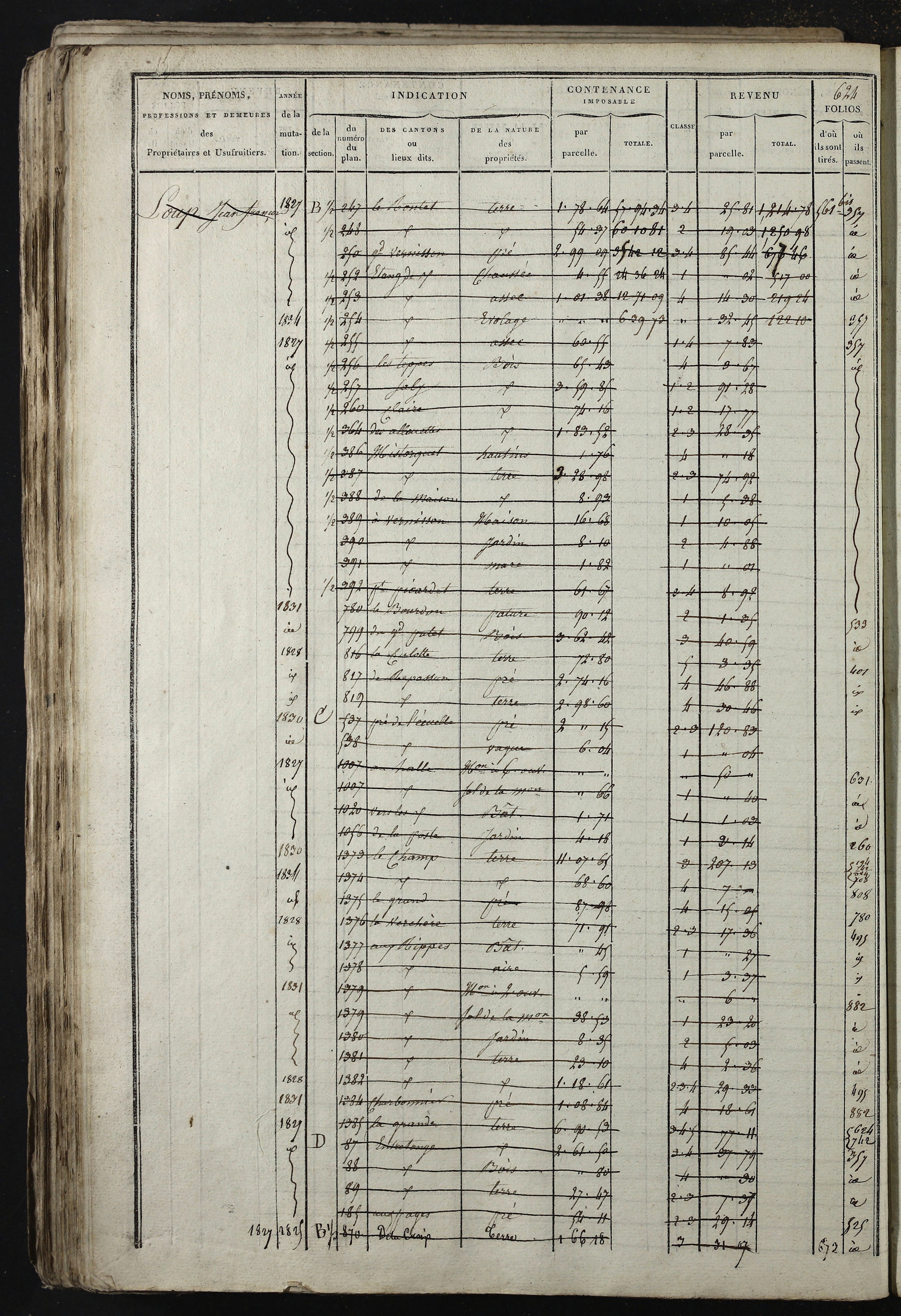 Relevant - 3 P 741 - 3 P 741 -  Folios 1 à 980  (1832-1846)