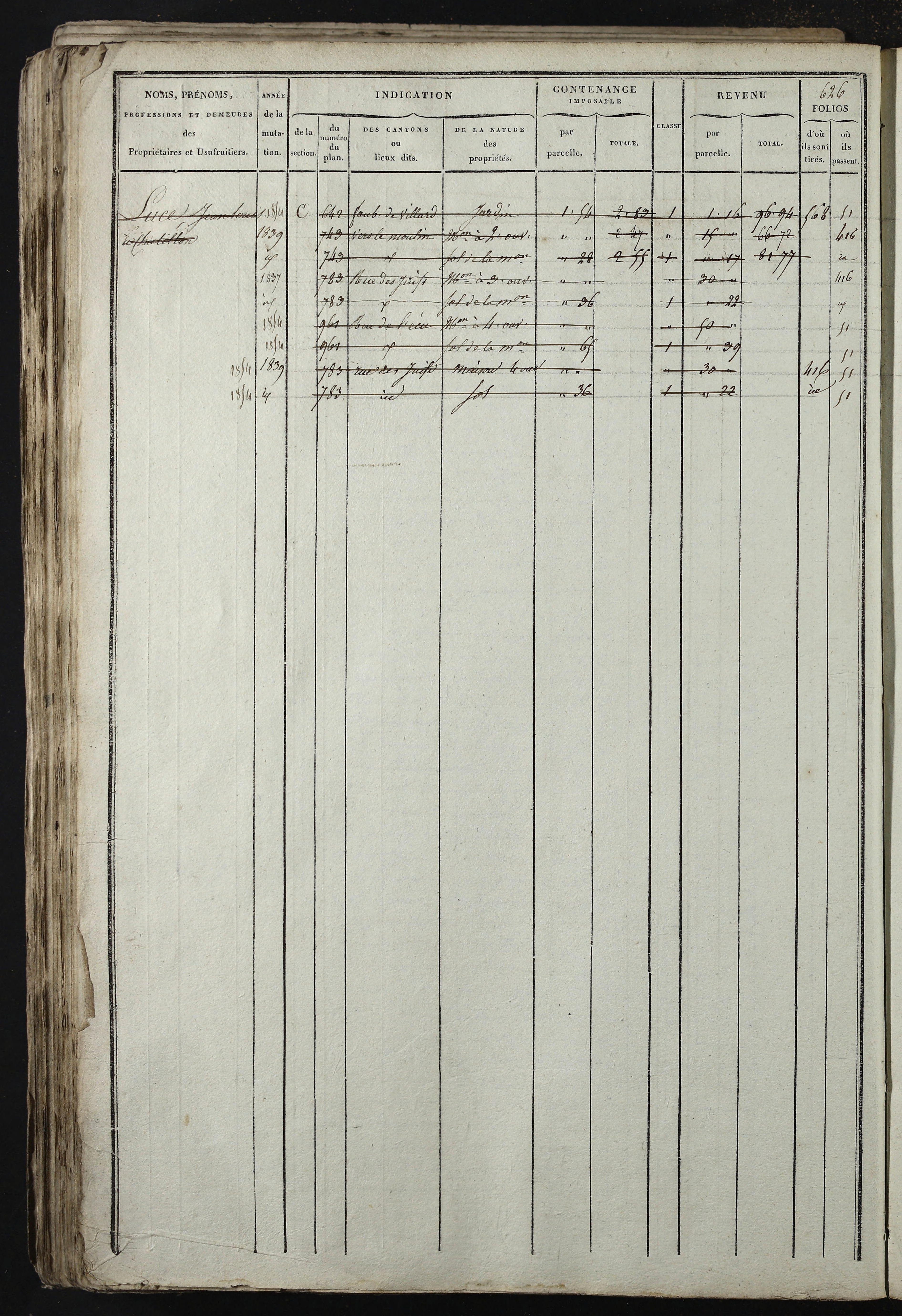 Relevant - 3 P 741 - 3 P 741 -  Folios 1 à 980  (1832-1846)
