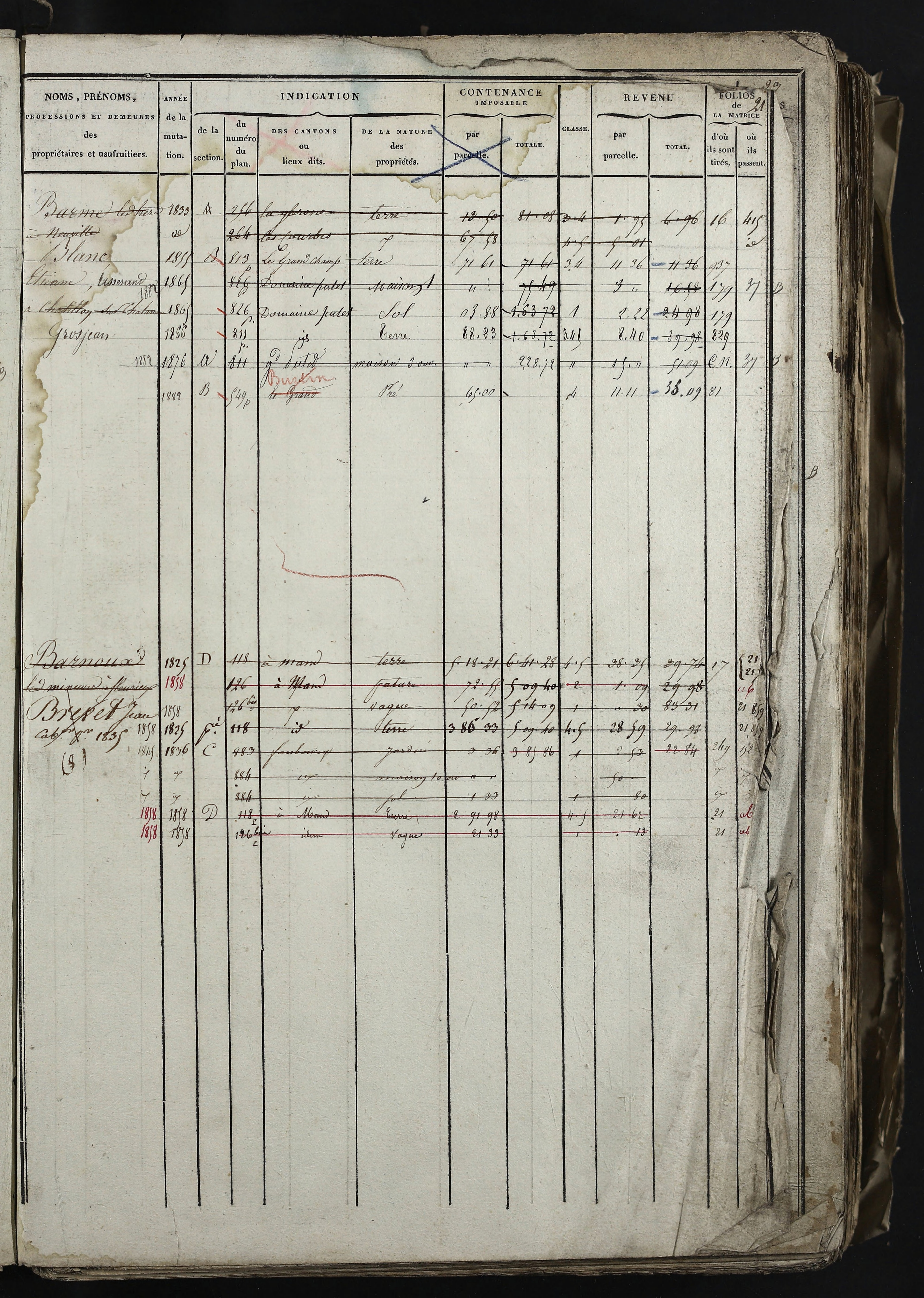 Relevant - 3 P 741 - 3 P 741 -  Folios 1 à 980  (1832-1846)