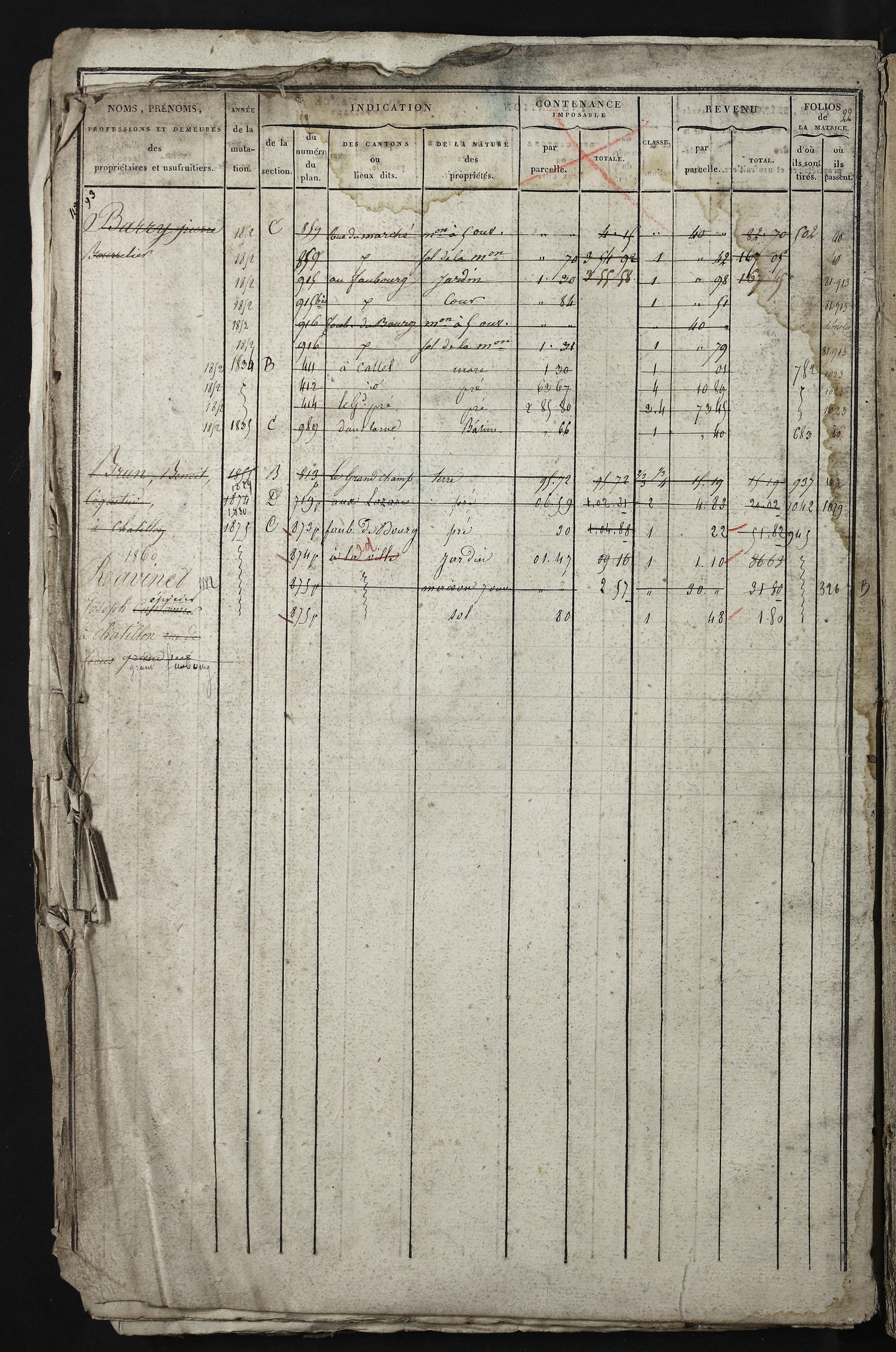 Relevant - 3 P 741 - 3 P 741 -  Folios 1 à 980  (1832-1846)