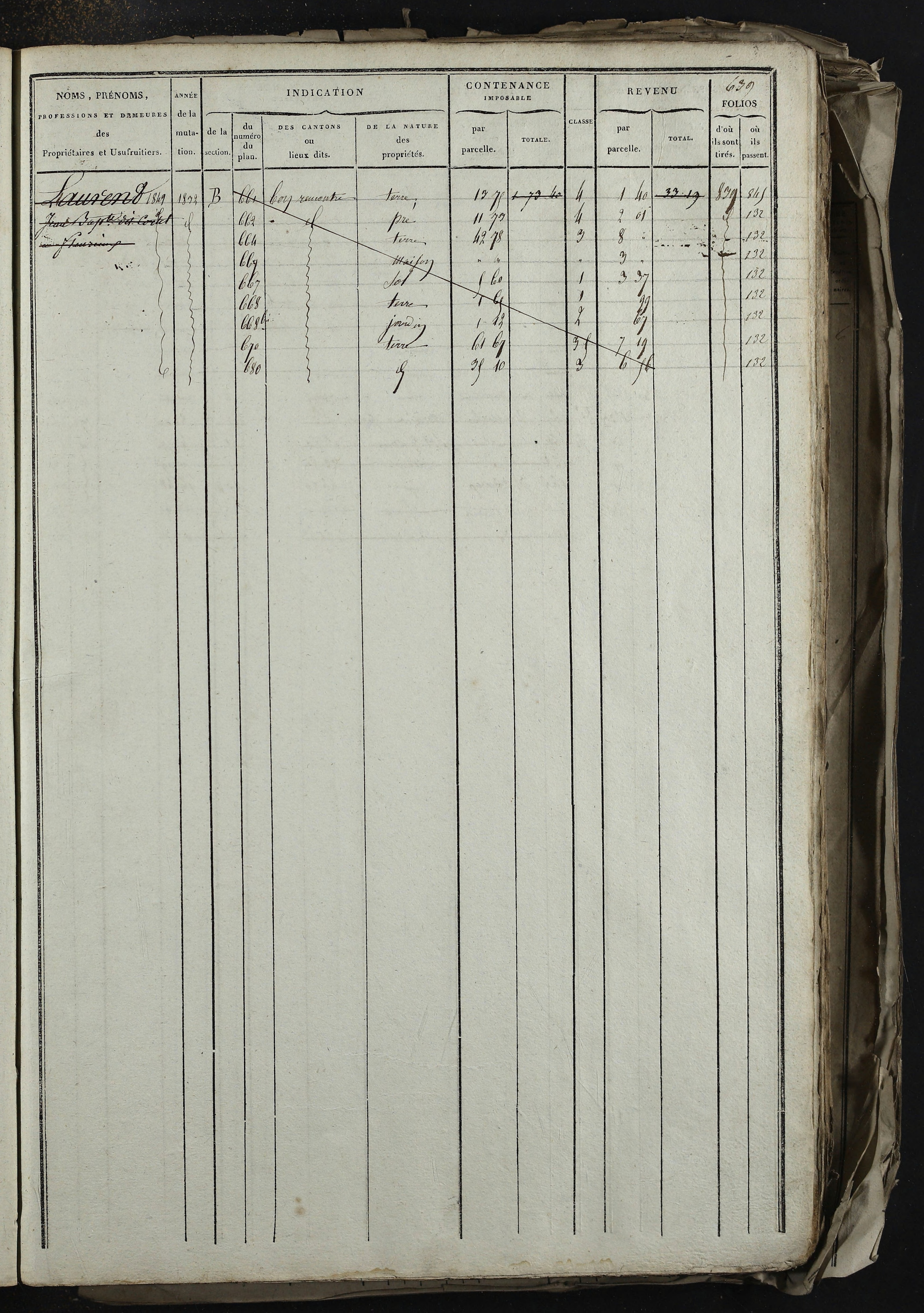 Relevant - 3 P 741 - 3 P 741 -  Folios 1 à 980  (1832-1846)