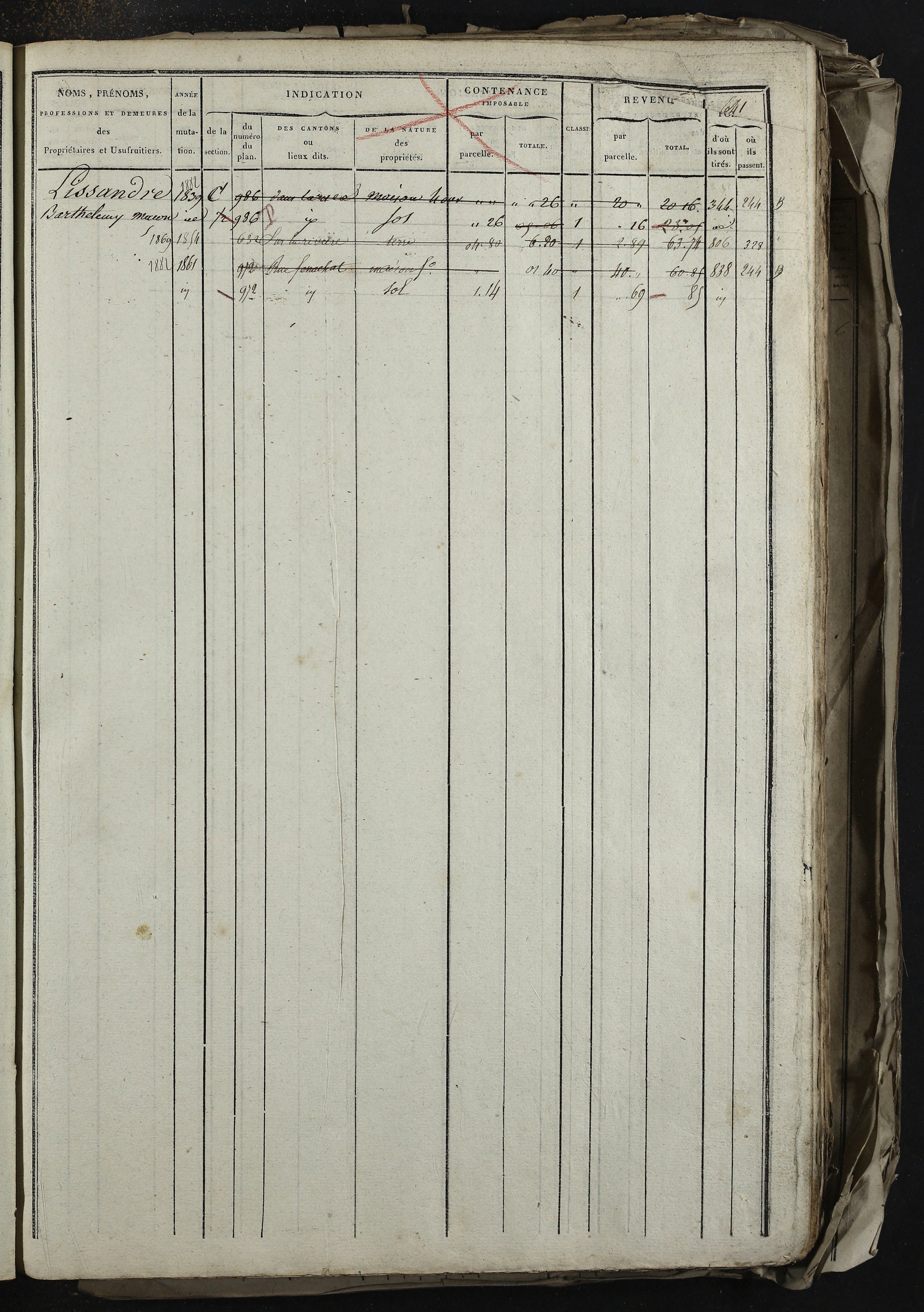 Relevant - 3 P 741 - 3 P 741 -  Folios 1 à 980  (1832-1846)