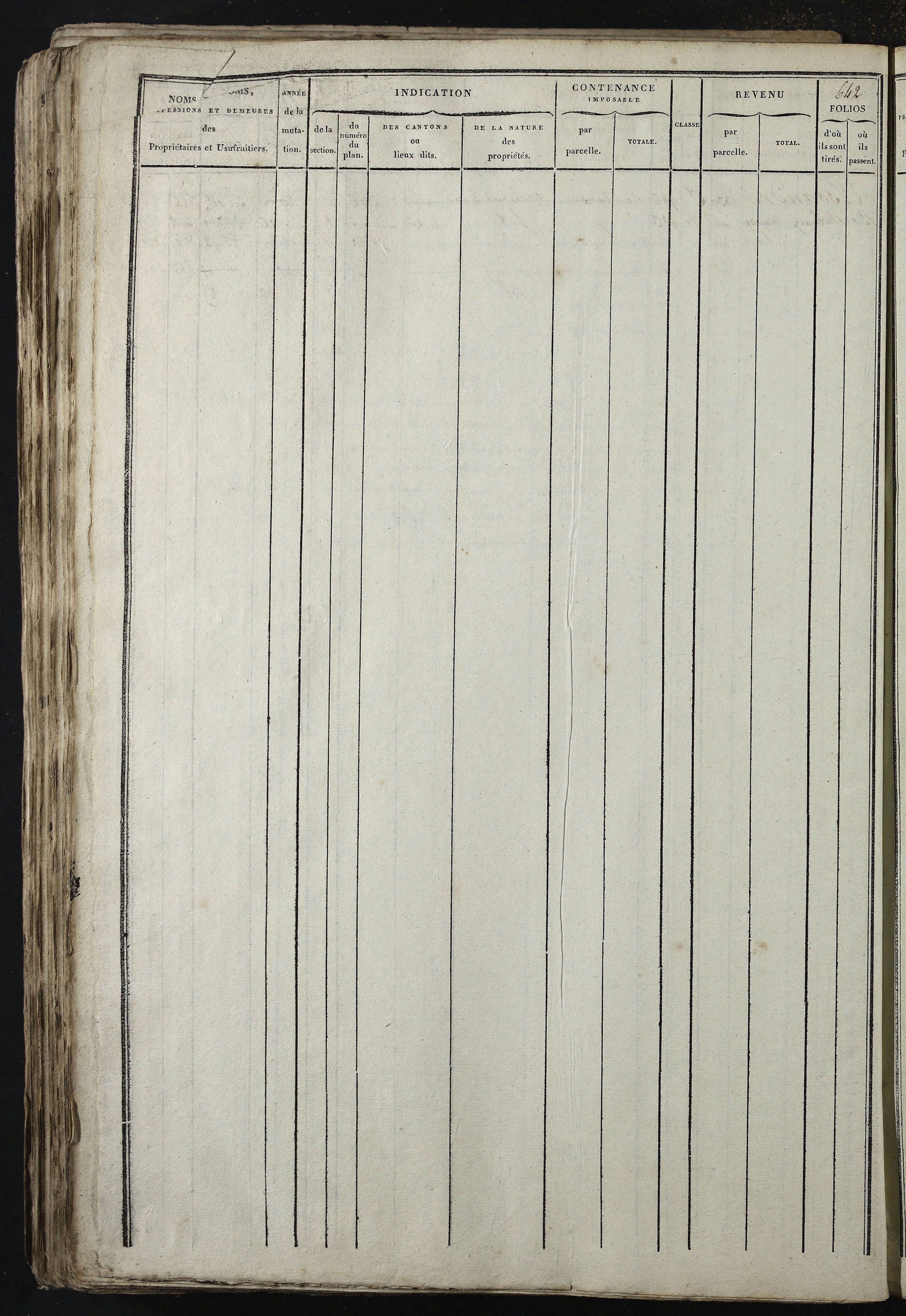Relevant - 3 P 741 - 3 P 741 -  Folios 1 à 980  (1832-1846)