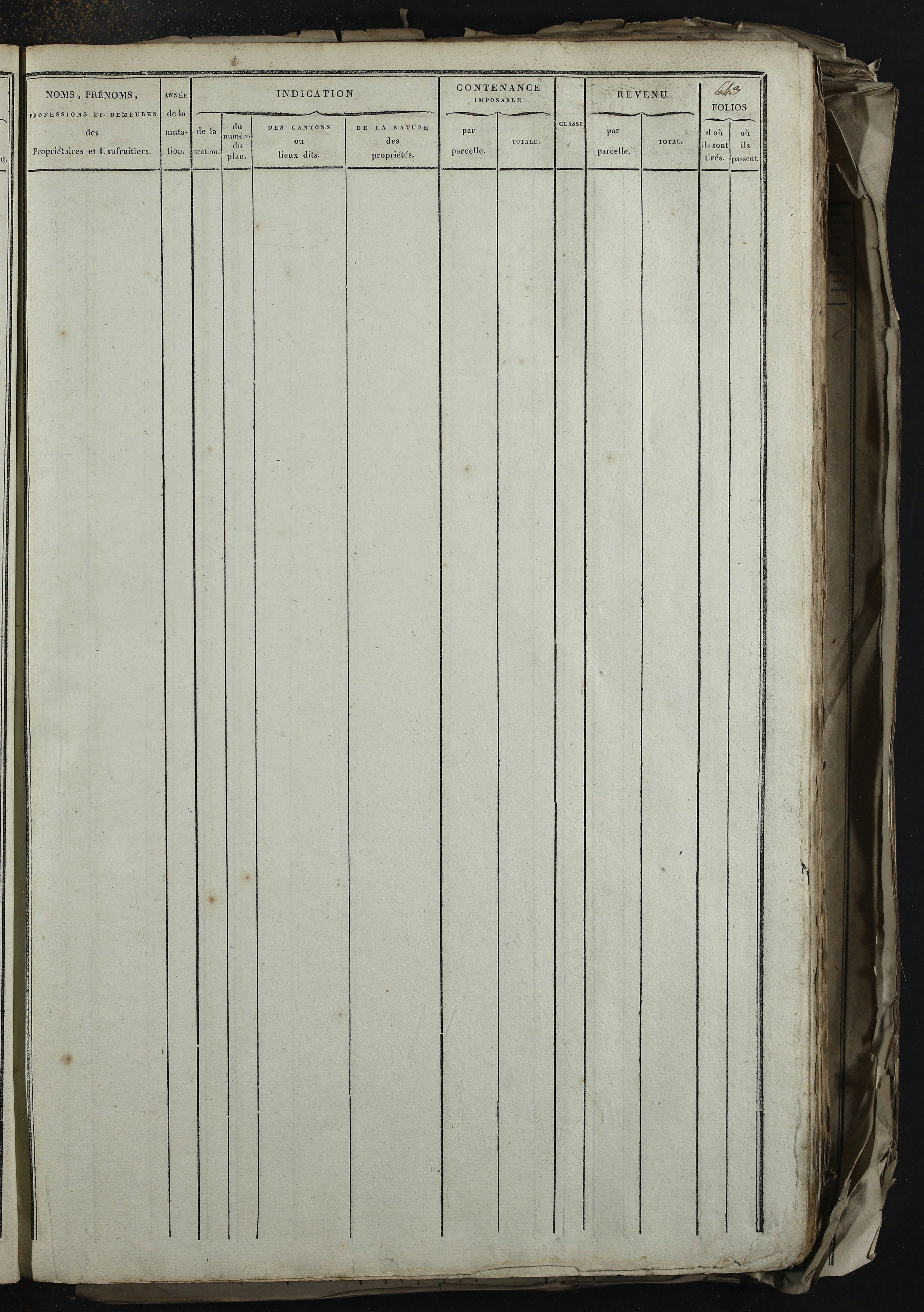 Relevant - 3 P 741 - 3 P 741 -  Folios 1 à 980  (1832-1846)