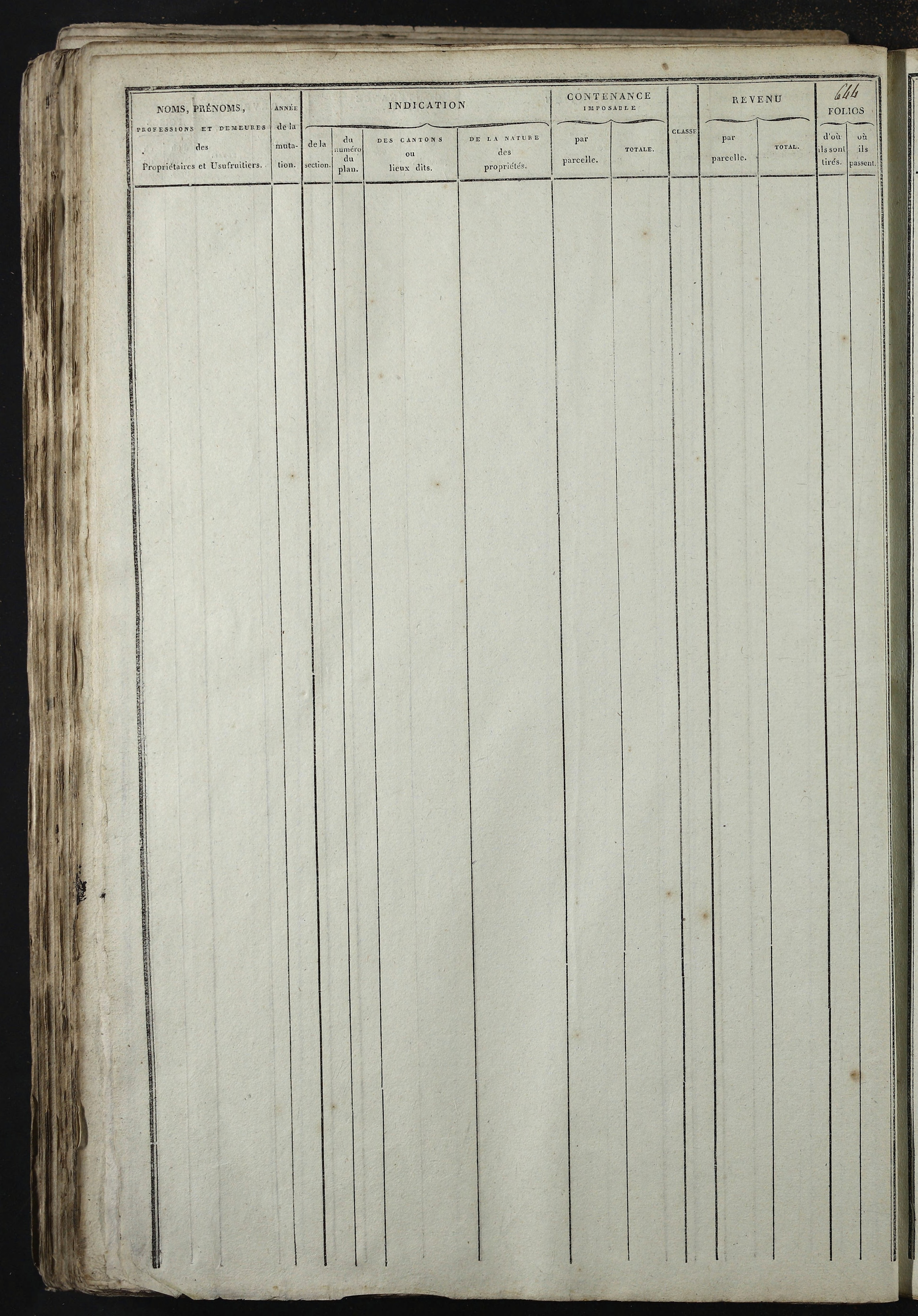 Relevant - 3 P 741 - 3 P 741 -  Folios 1 à 980  (1832-1846)