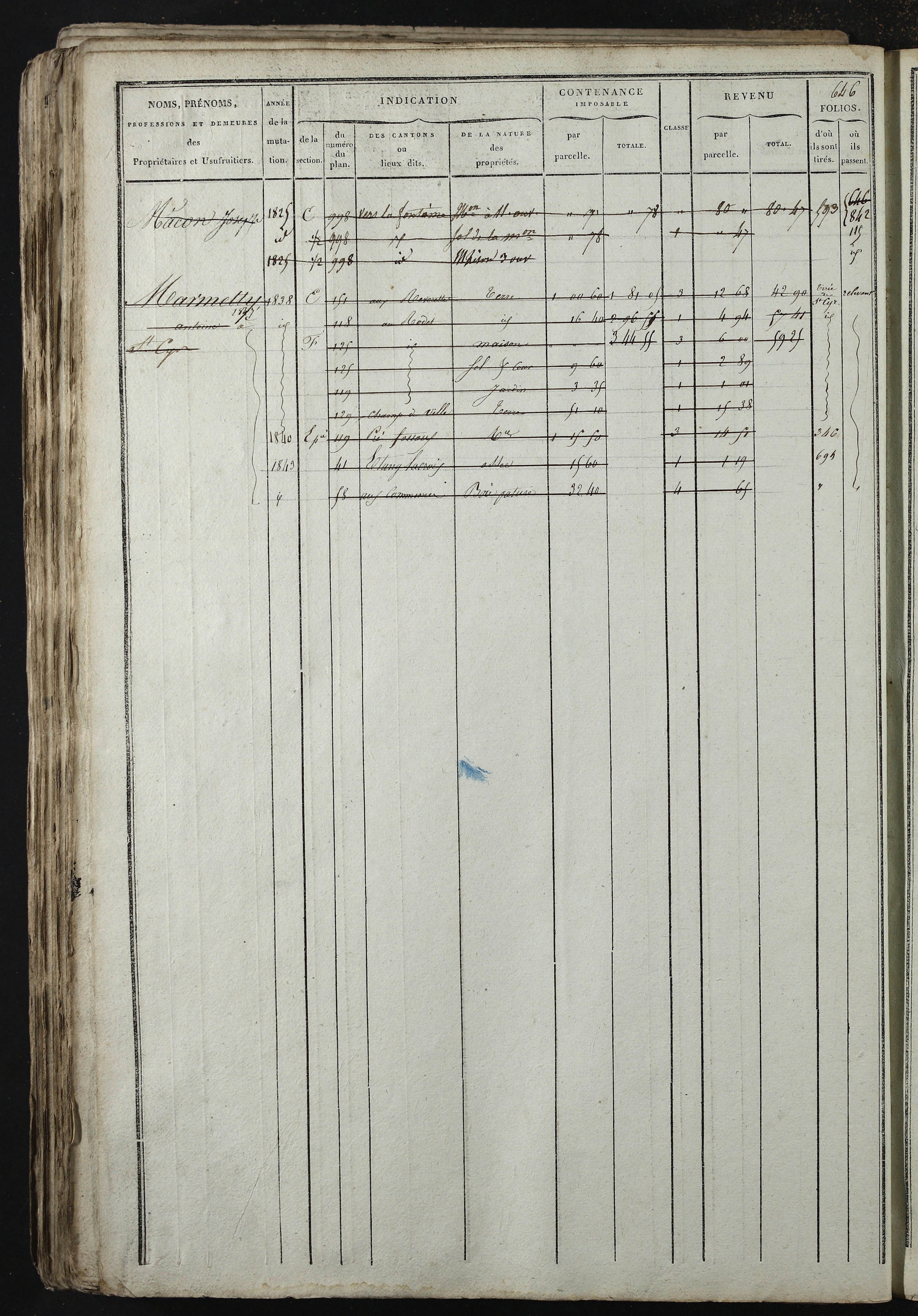 Relevant - 3 P 741 - 3 P 741 -  Folios 1 à 980  (1832-1846)