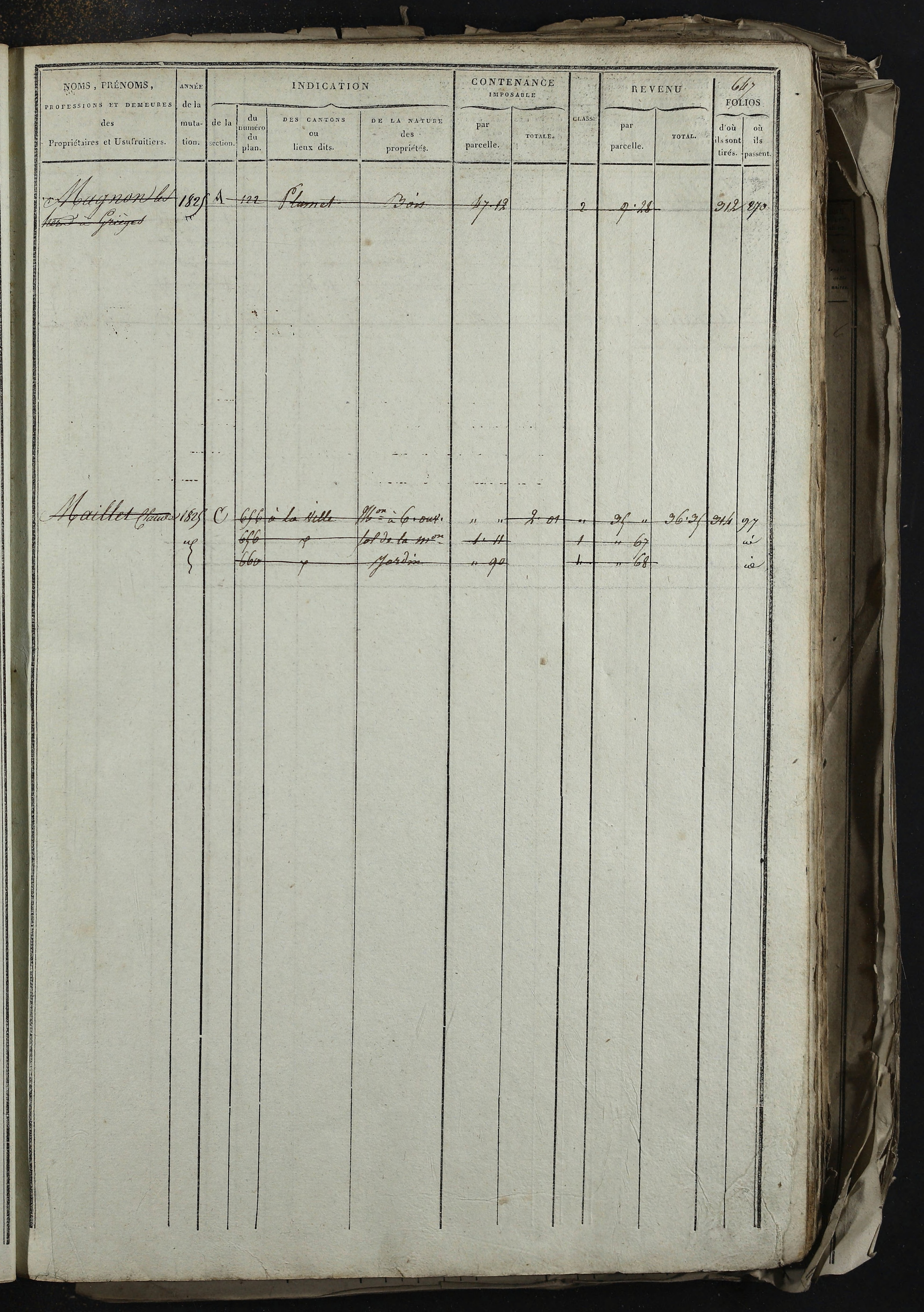 Relevant - 3 P 741 - 3 P 741 -  Folios 1 à 980  (1832-1846)