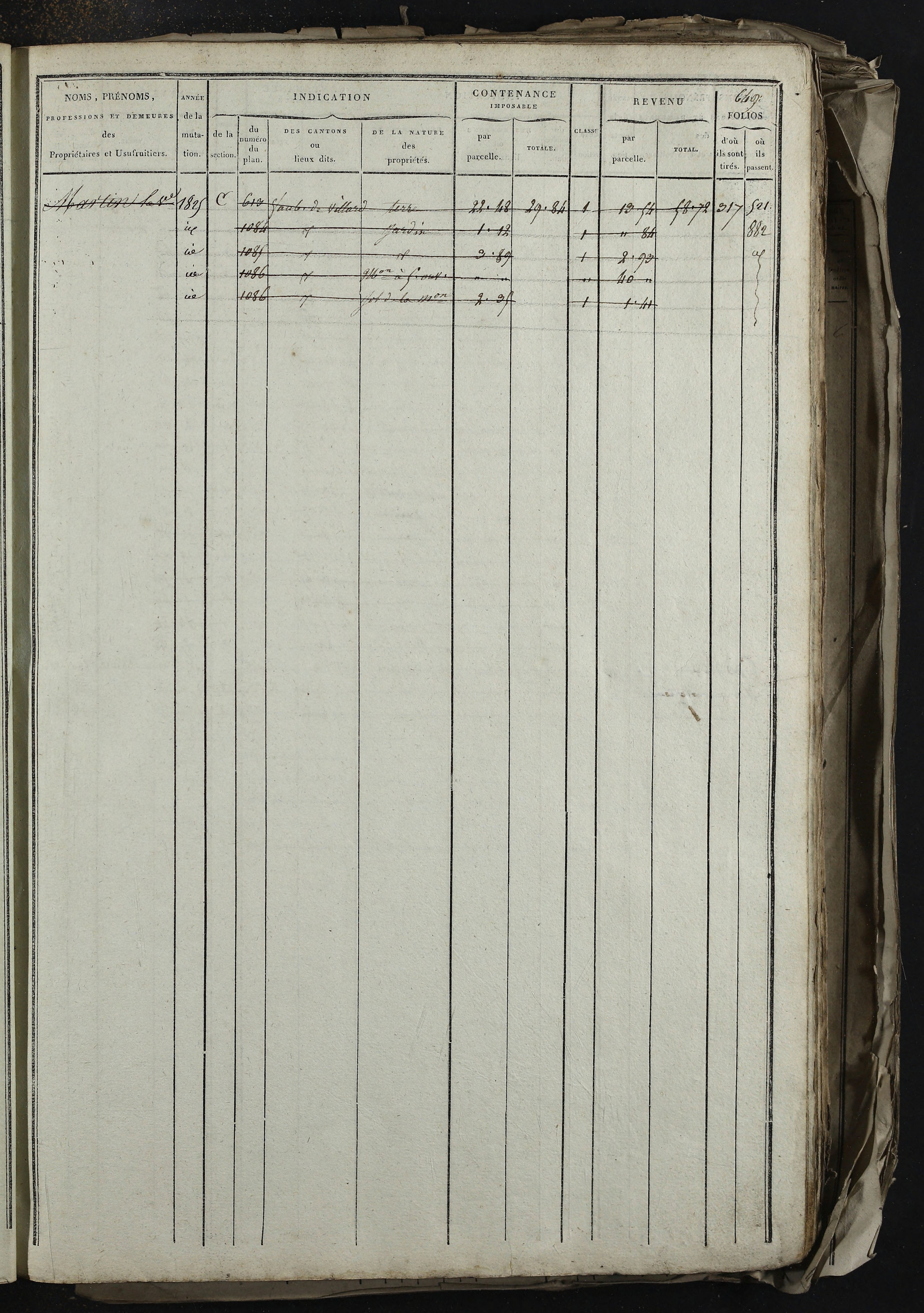 Relevant - 3 P 741 - 3 P 741 -  Folios 1 à 980  (1832-1846)
