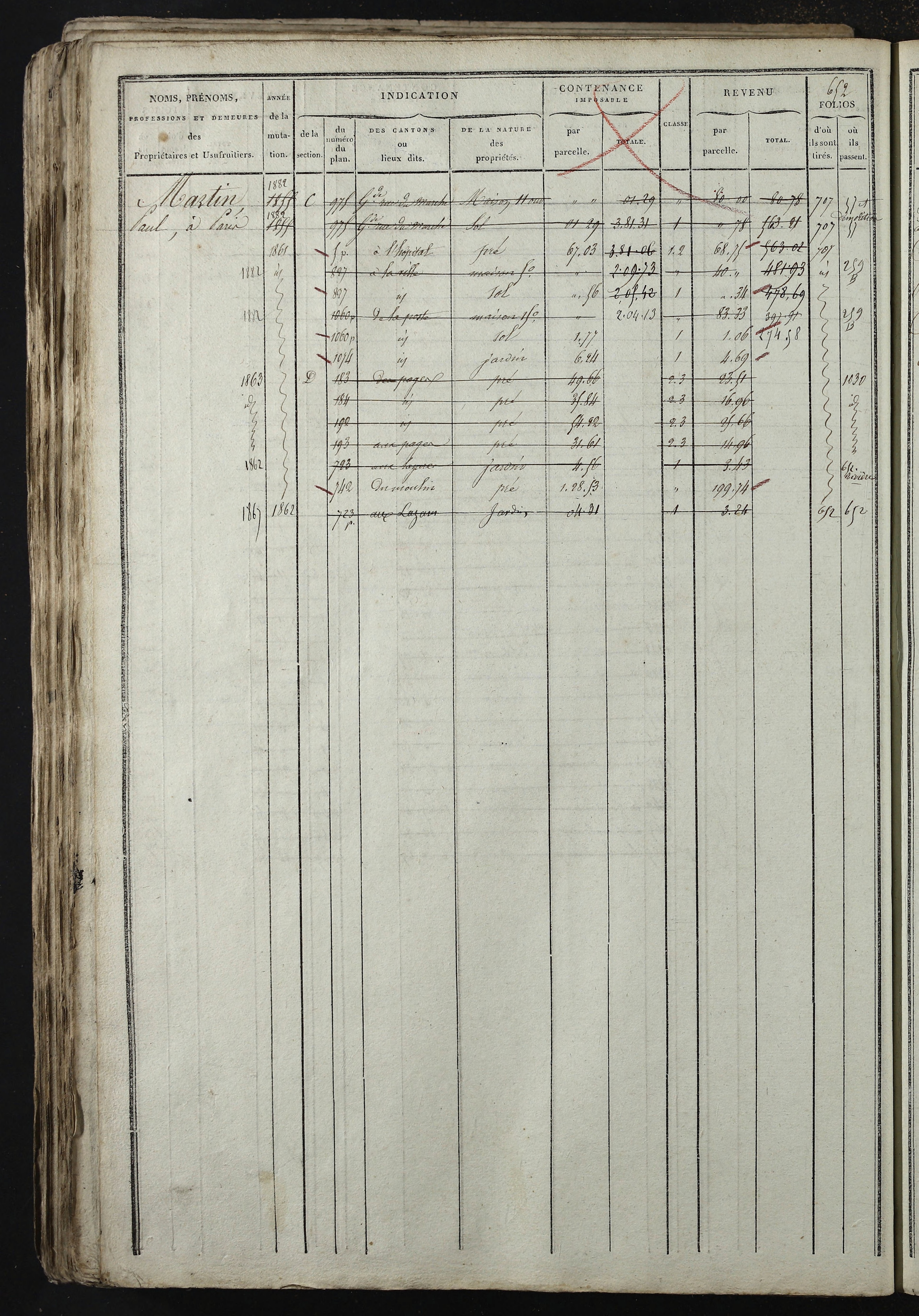 Relevant - 3 P 741 - 3 P 741 -  Folios 1 à 980  (1832-1846)