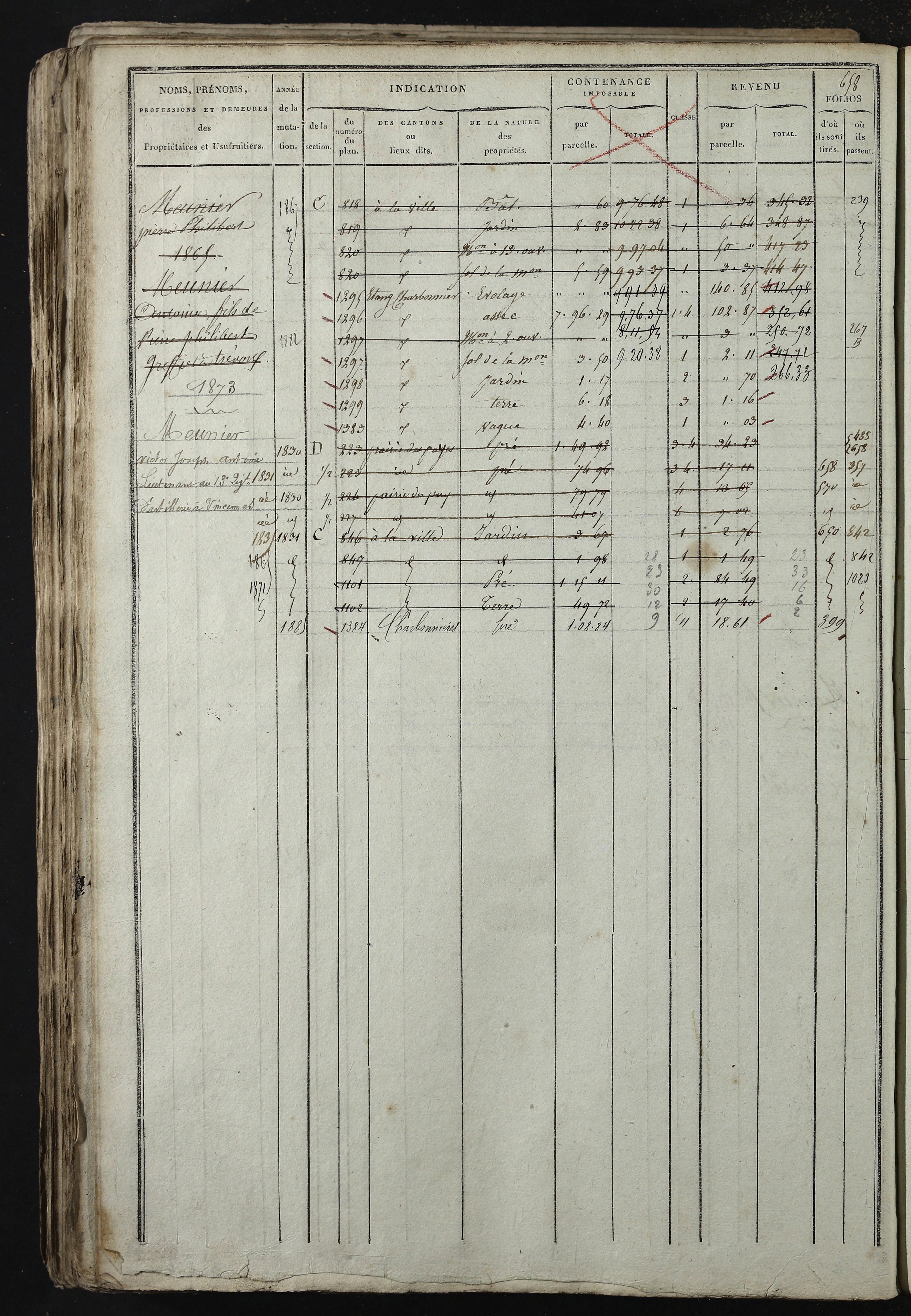 Relevant - 3 P 741 - 3 P 741 -  Folios 1 à 980  (1832-1846)