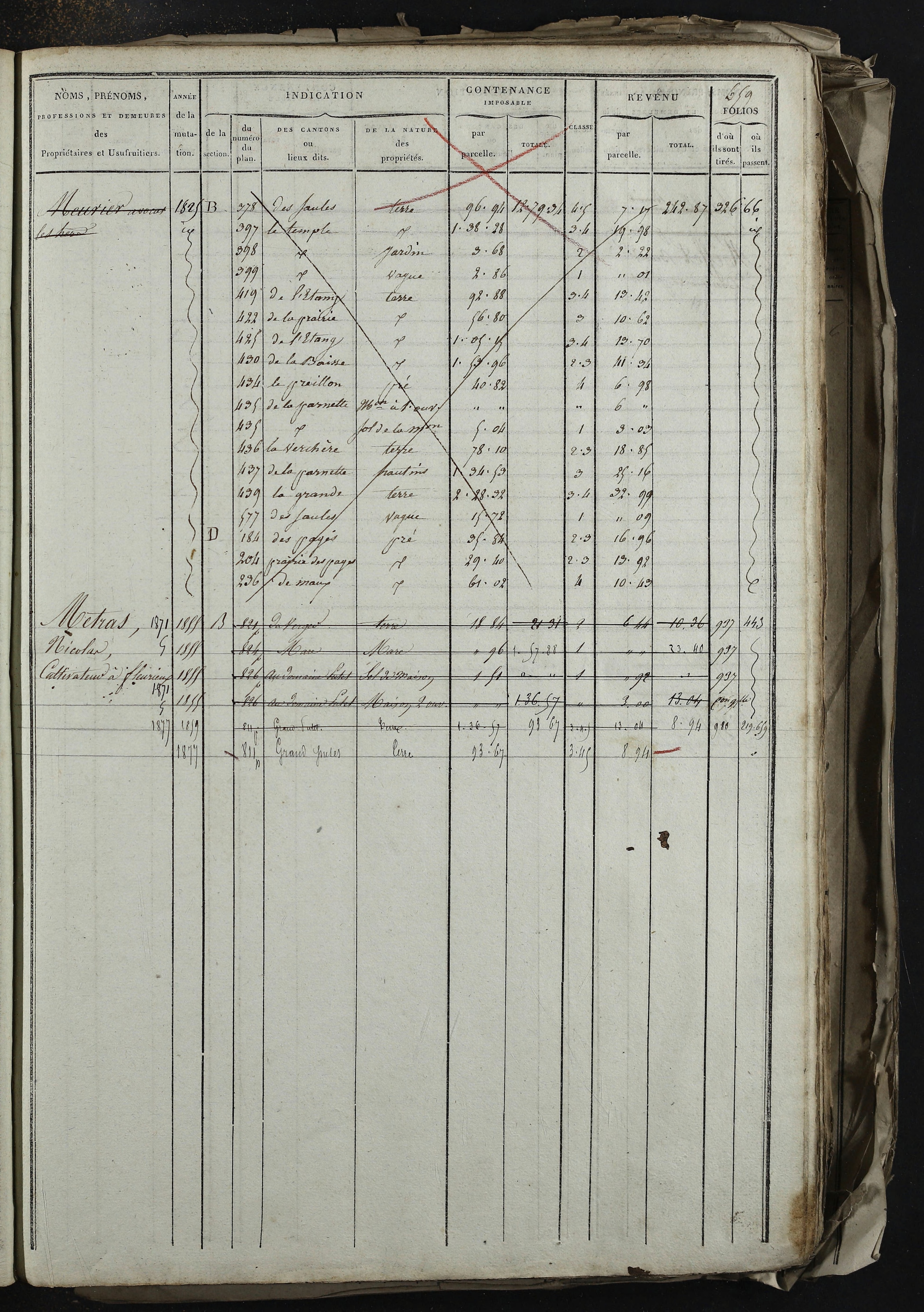 Relevant - 3 P 741 - 3 P 741 -  Folios 1 à 980  (1832-1846)