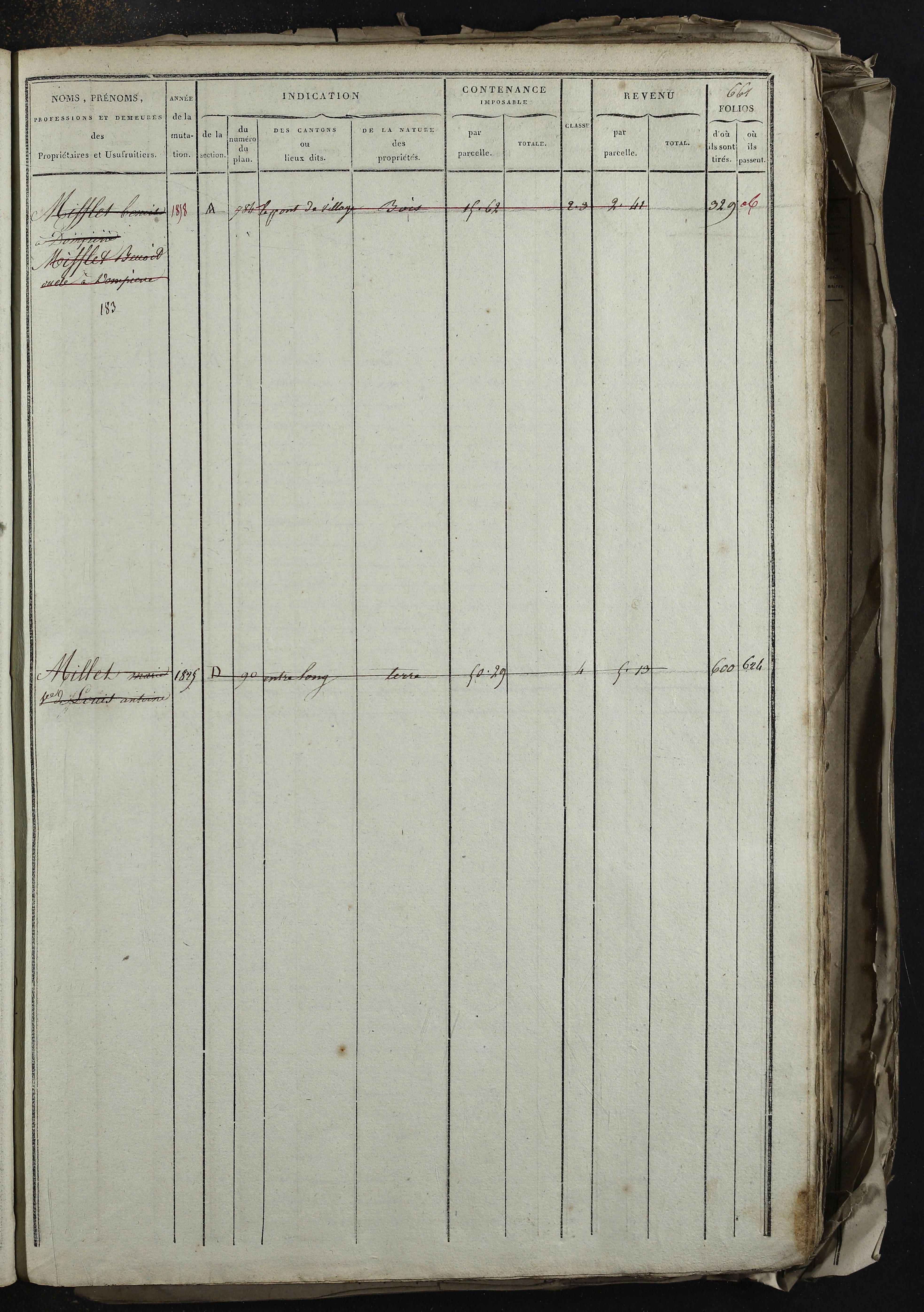 Relevant - 3 P 741 - 3 P 741 -  Folios 1 à 980  (1832-1846)