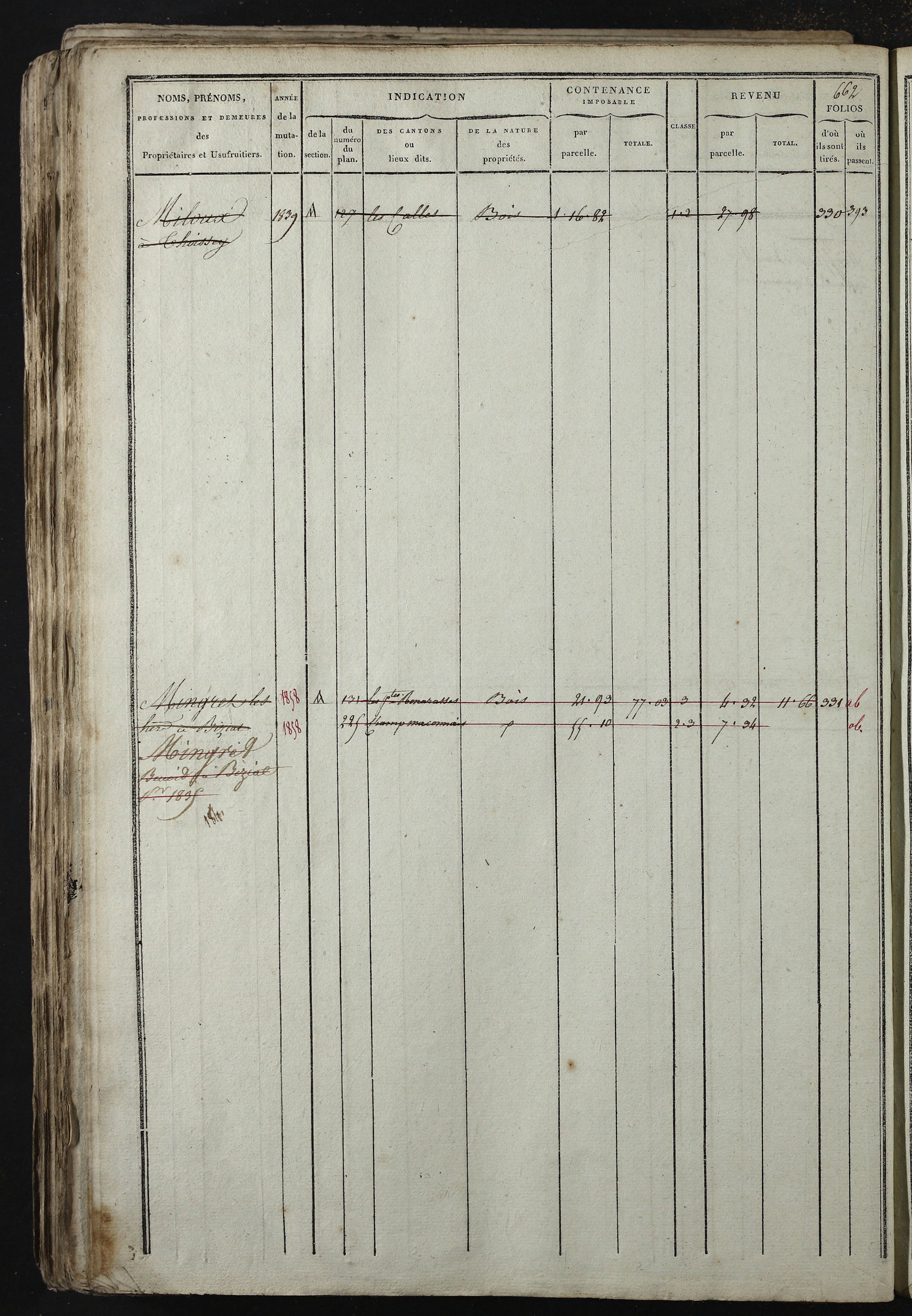 Relevant - 3 P 741 - 3 P 741 -  Folios 1 à 980  (1832-1846)