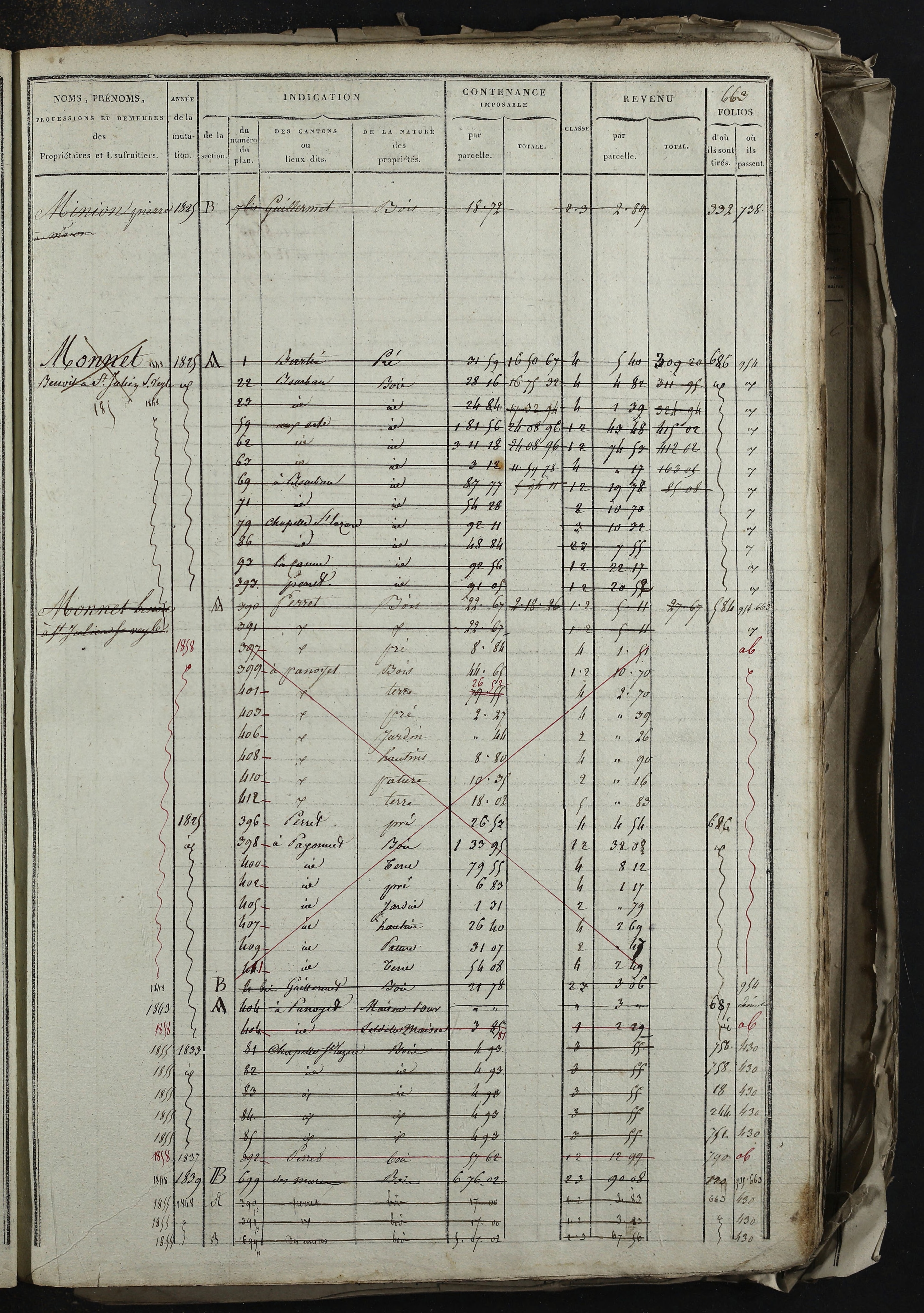 Relevant - 3 P 741 - 3 P 741 -  Folios 1 à 980  (1832-1846)