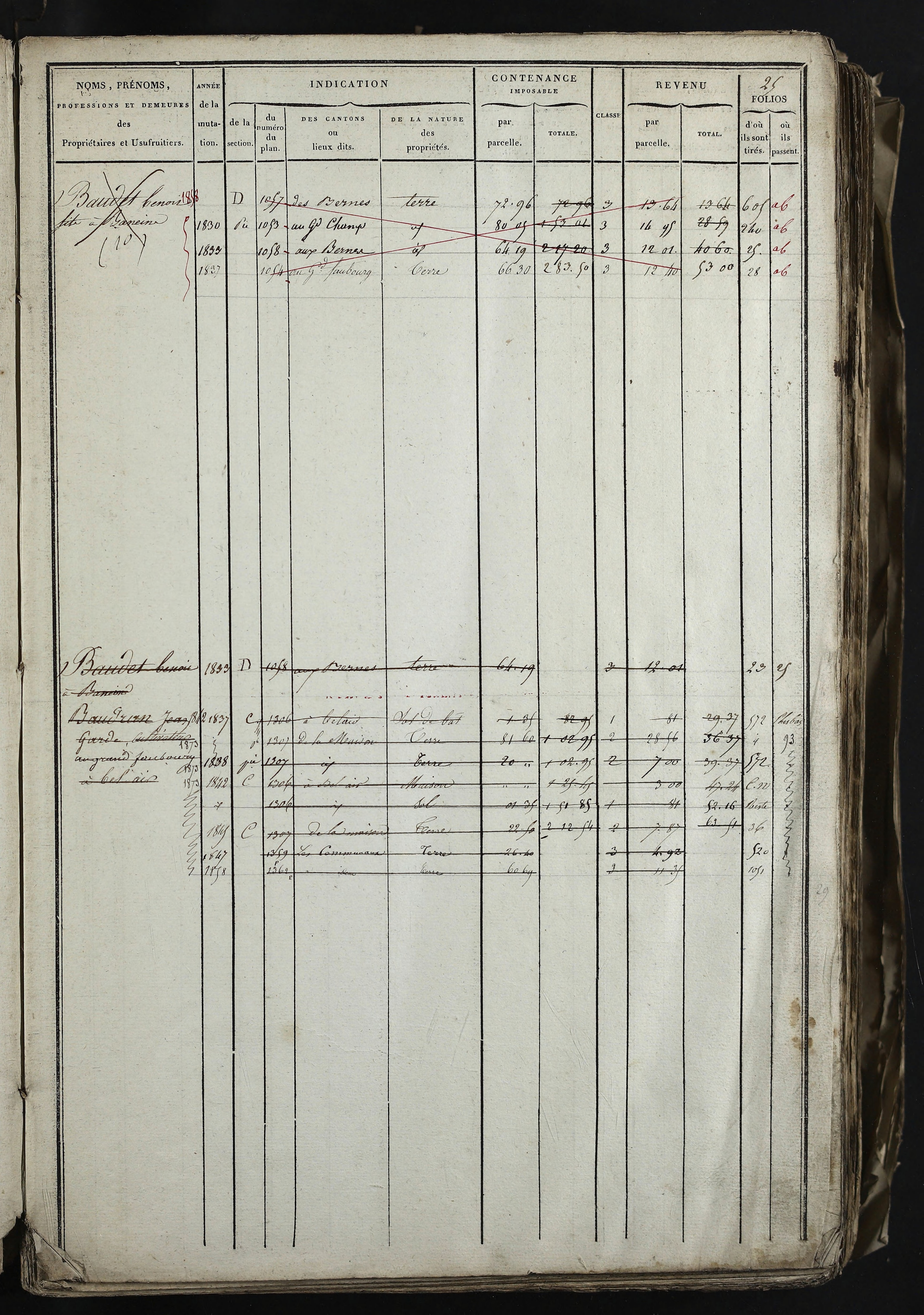 Relevant - 3 P 741 - 3 P 741 -  Folios 1 à 980  (1832-1846)