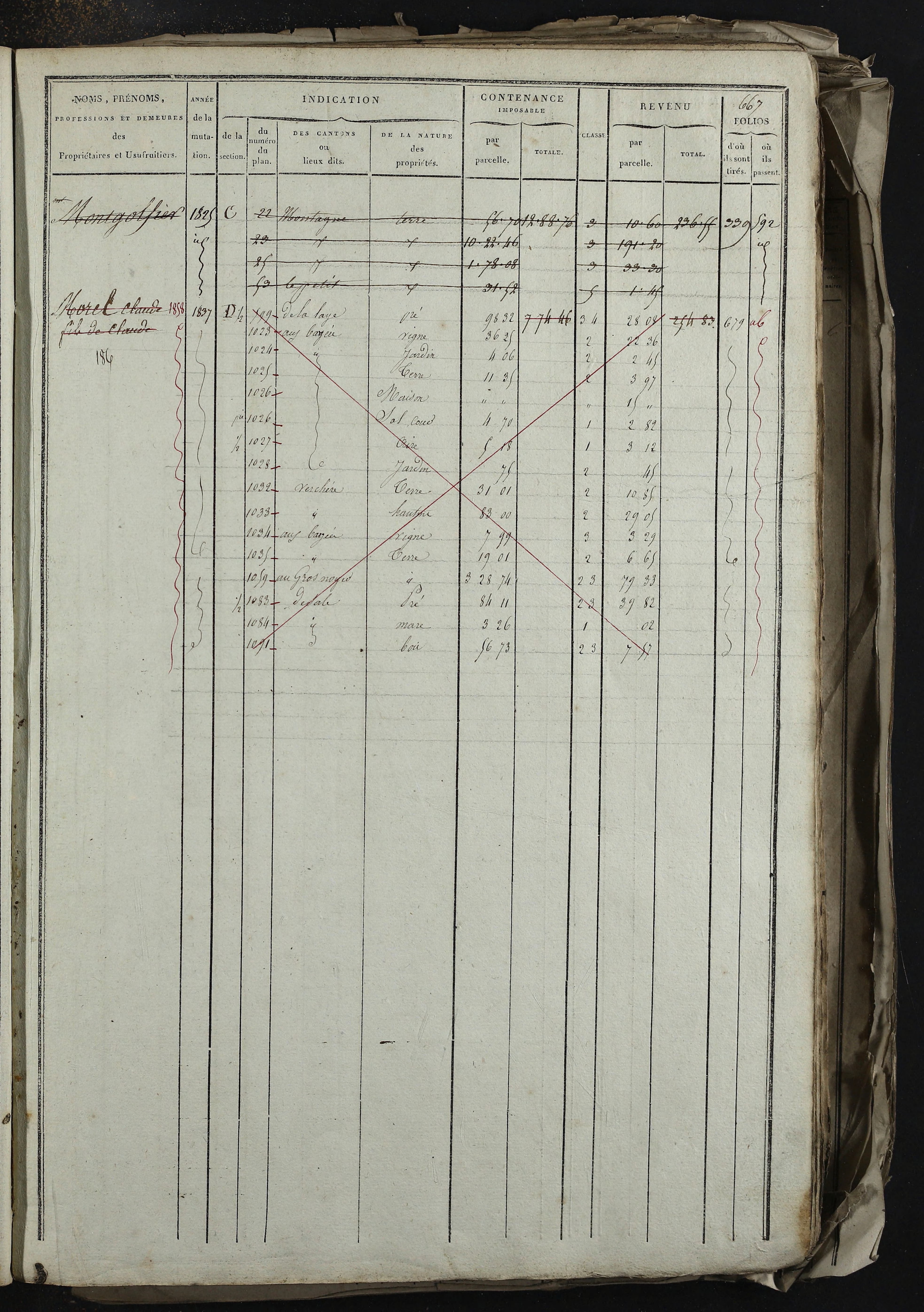 Relevant - 3 P 741 - 3 P 741 -  Folios 1 à 980  (1832-1846)