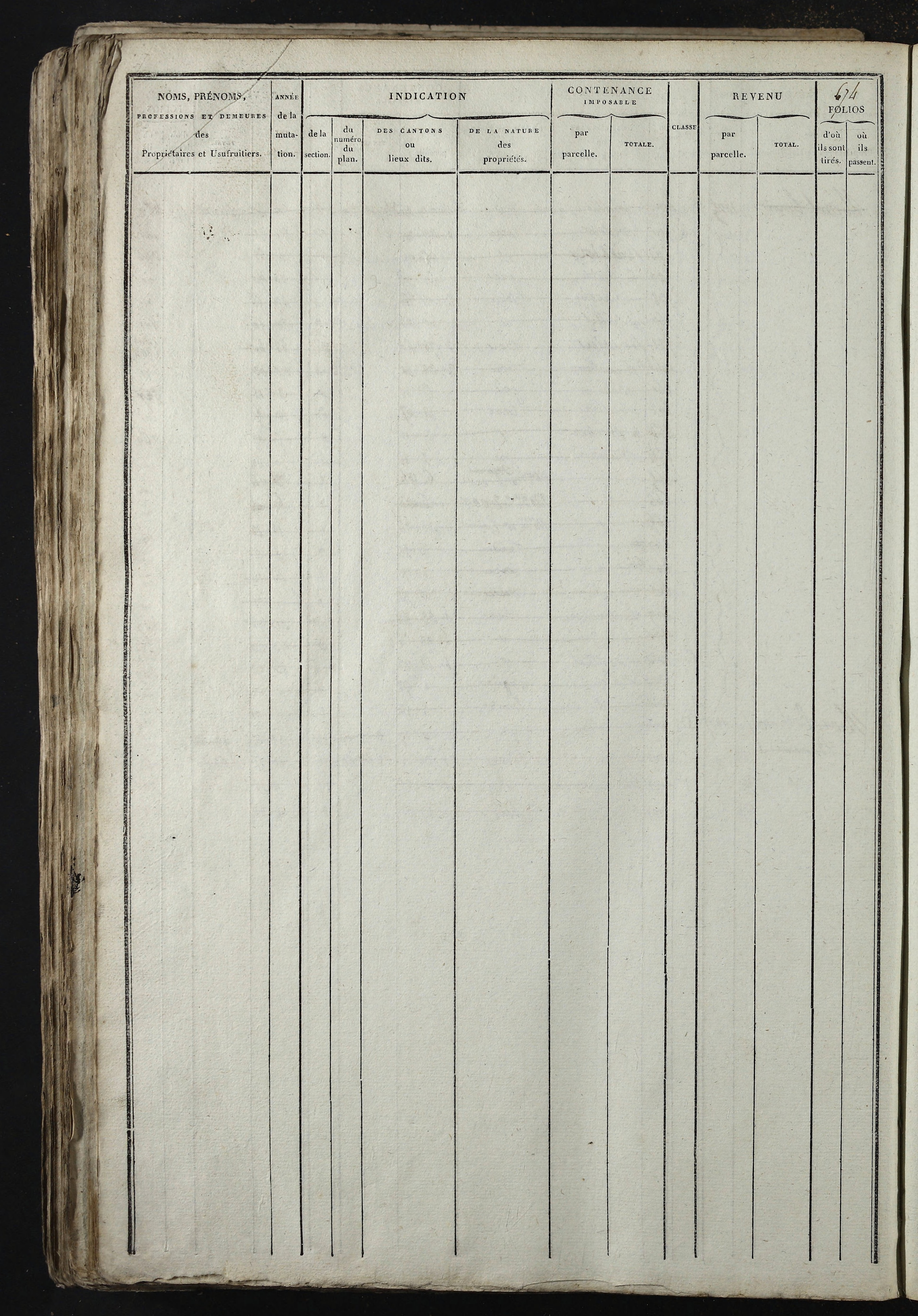 Relevant - 3 P 741 - 3 P 741 -  Folios 1 à 980  (1832-1846)