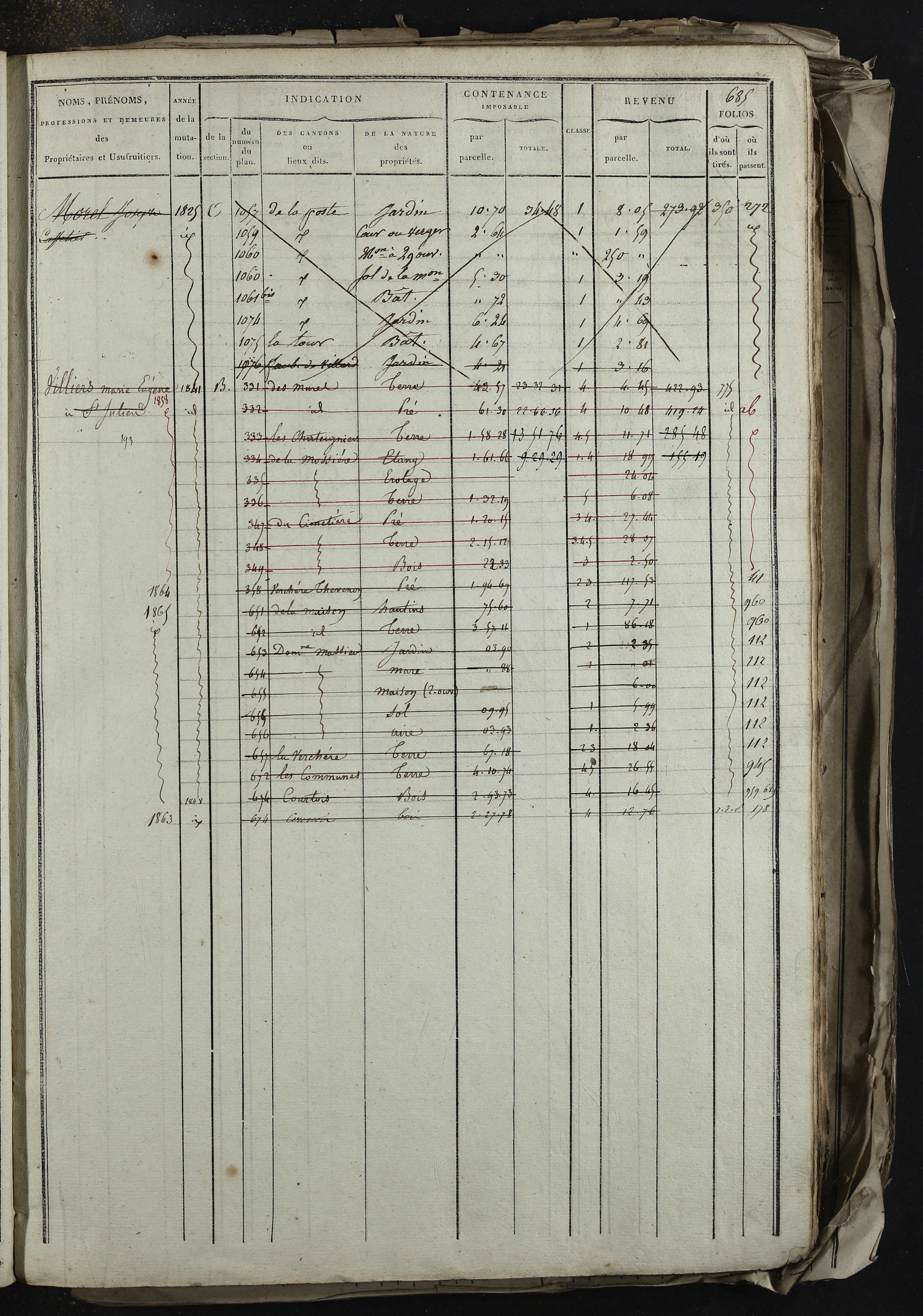Relevant - 3 P 741 - 3 P 741 -  Folios 1 à 980  (1832-1846)