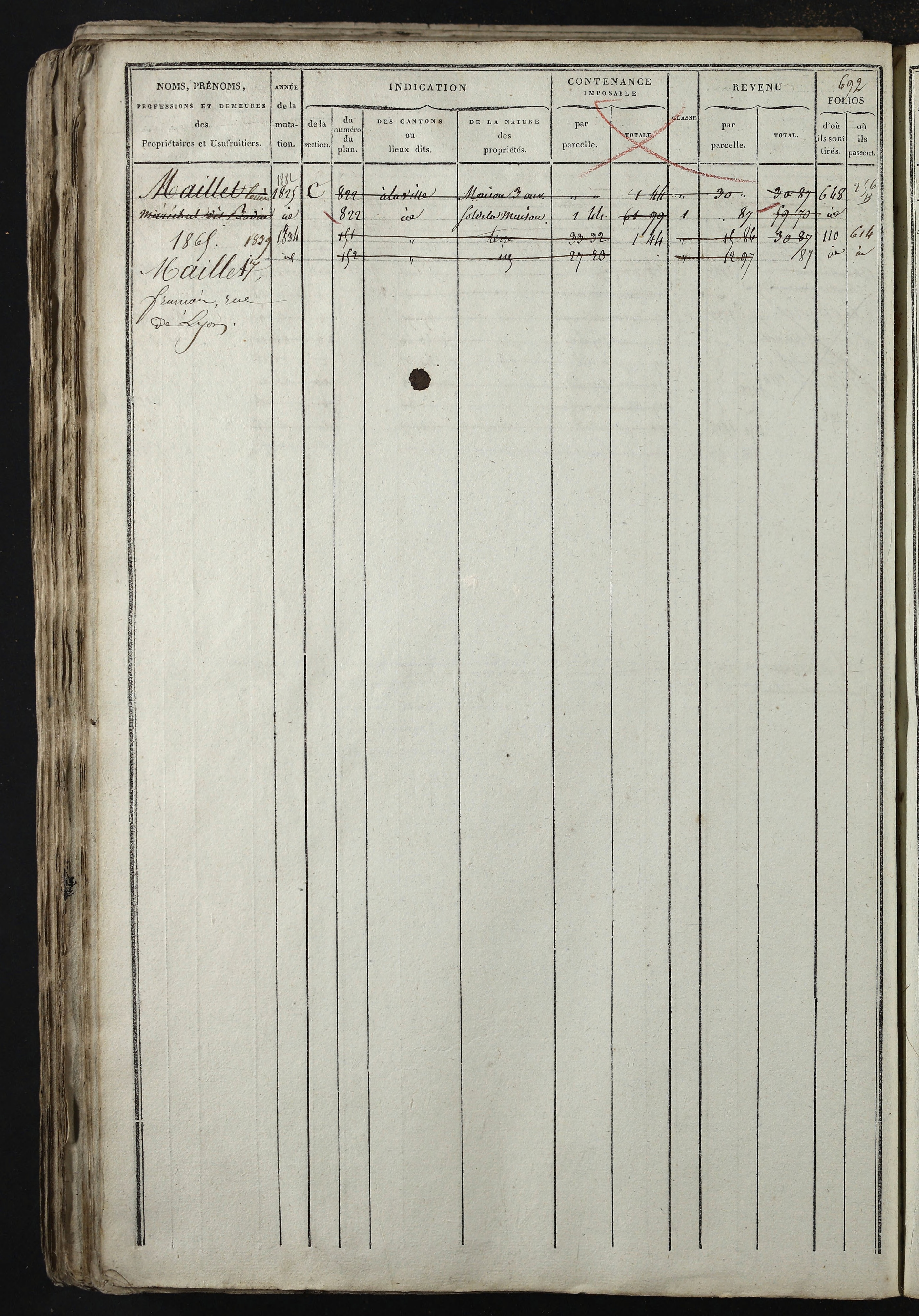 Relevant - 3 P 741 - 3 P 741 -  Folios 1 à 980  (1832-1846)