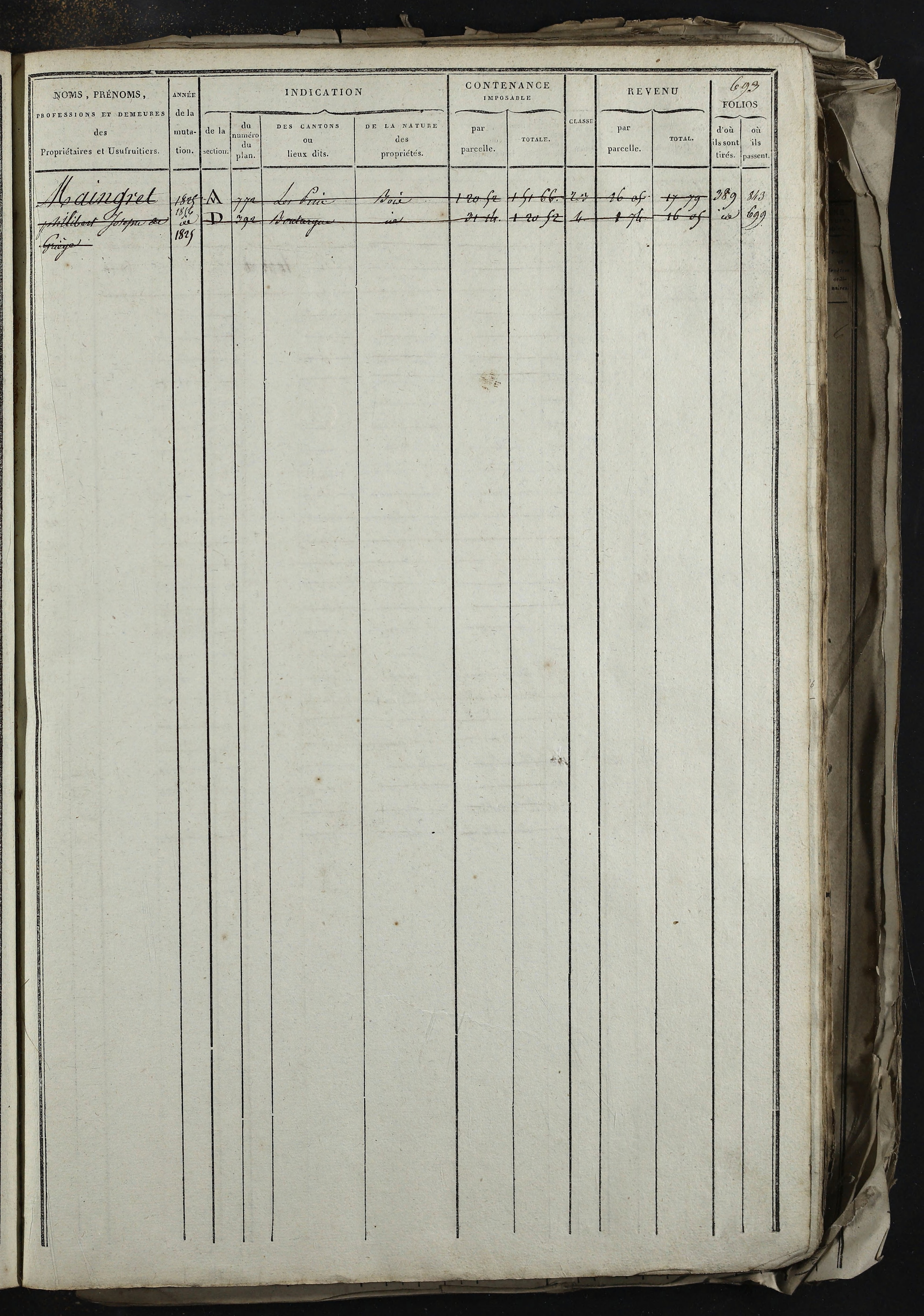 Relevant - 3 P 741 - 3 P 741 -  Folios 1 à 980  (1832-1846)