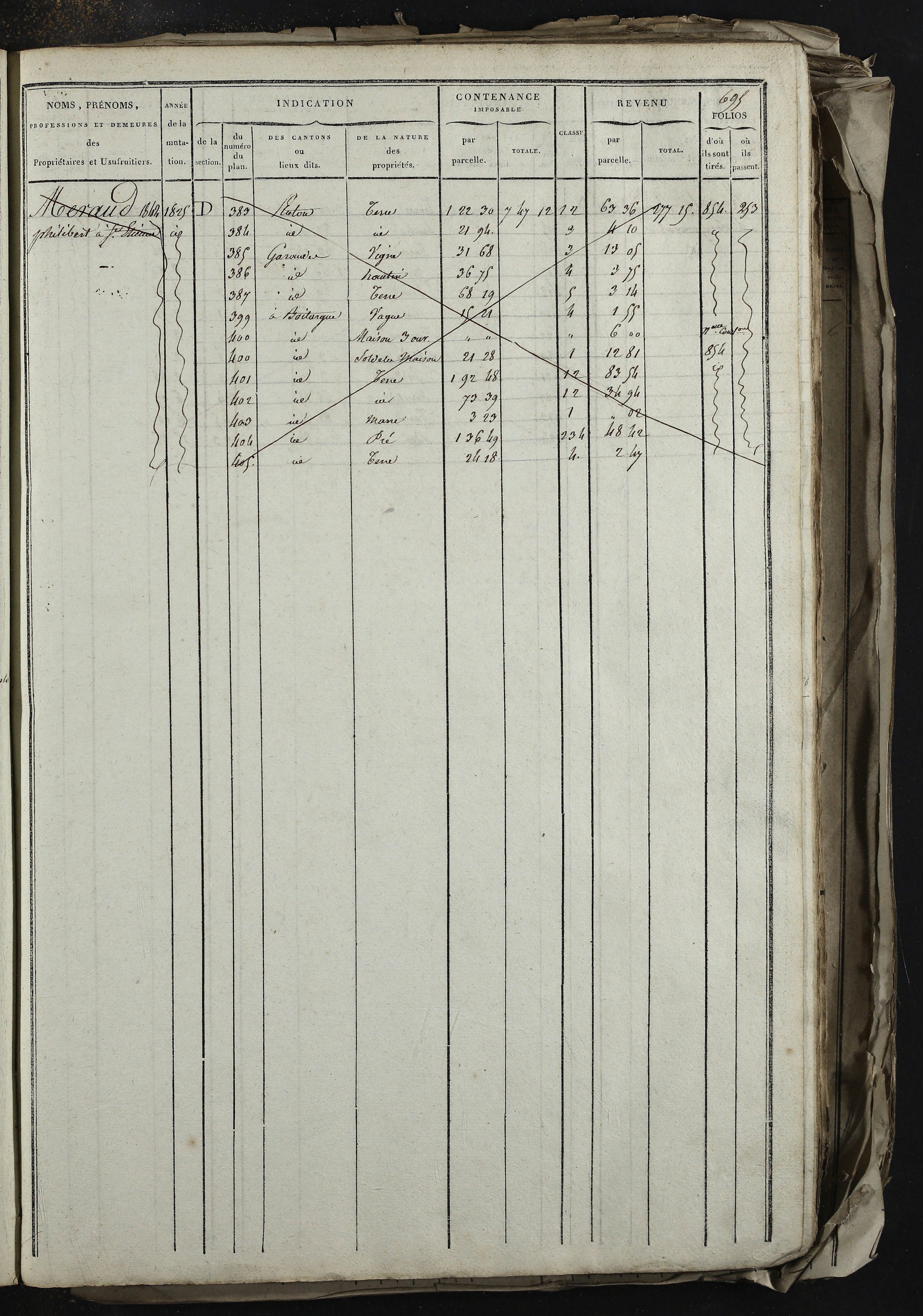 Relevant - 3 P 741 - 3 P 741 -  Folios 1 à 980  (1832-1846)
