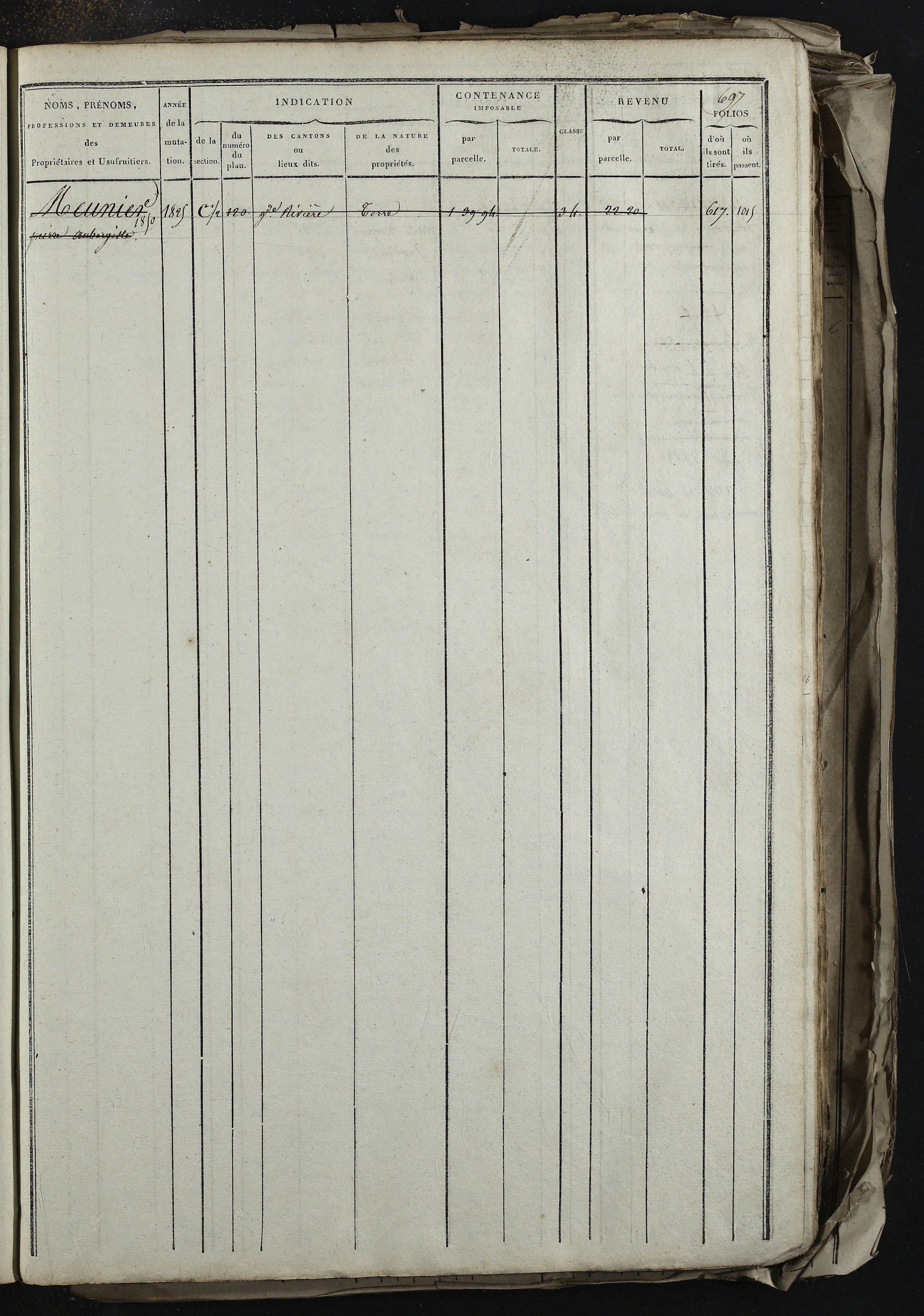 Relevant - 3 P 741 - 3 P 741 -  Folios 1 à 980  (1832-1846)