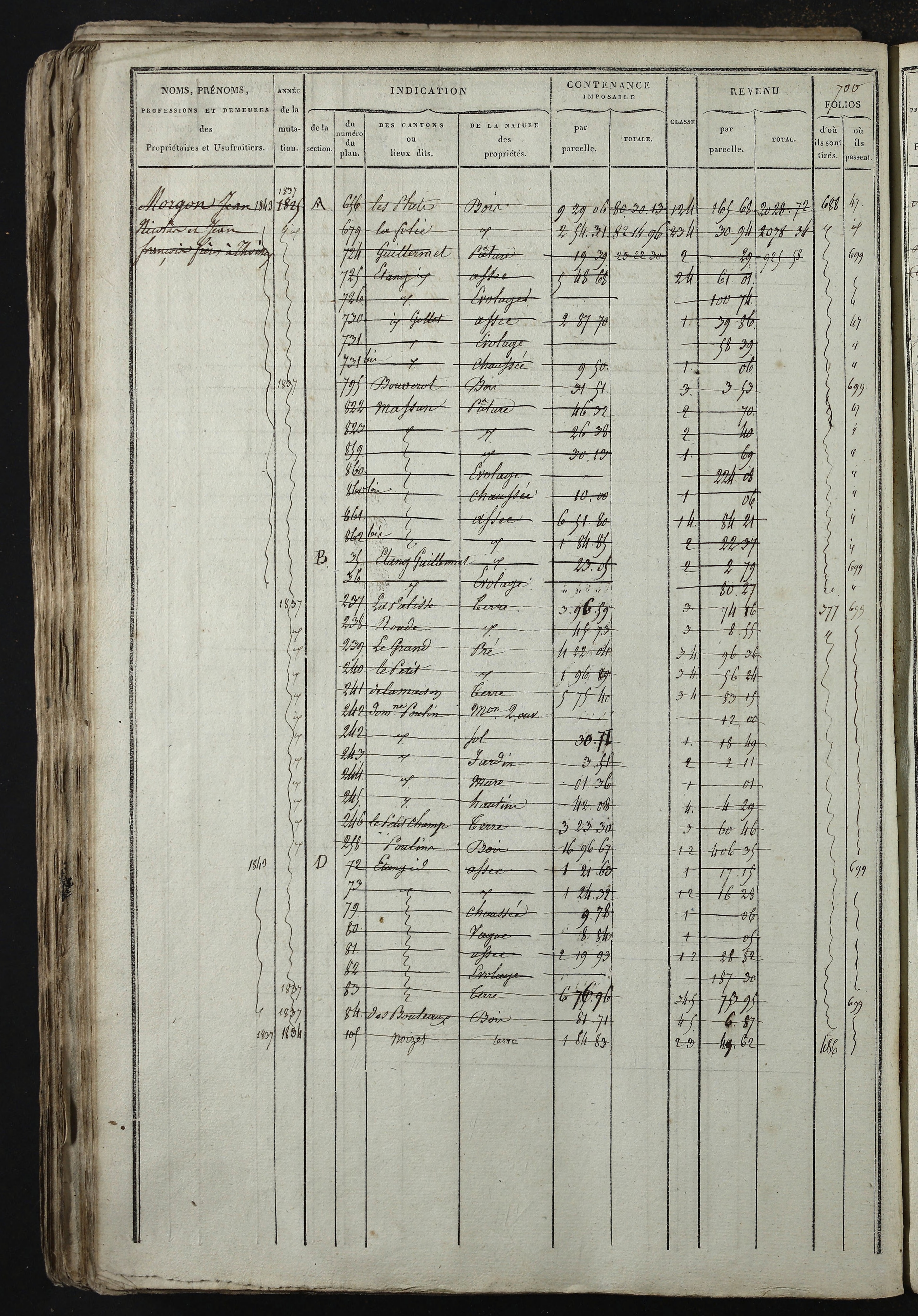 Relevant - 3 P 741 - 3 P 741 -  Folios 1 à 980  (1832-1846)