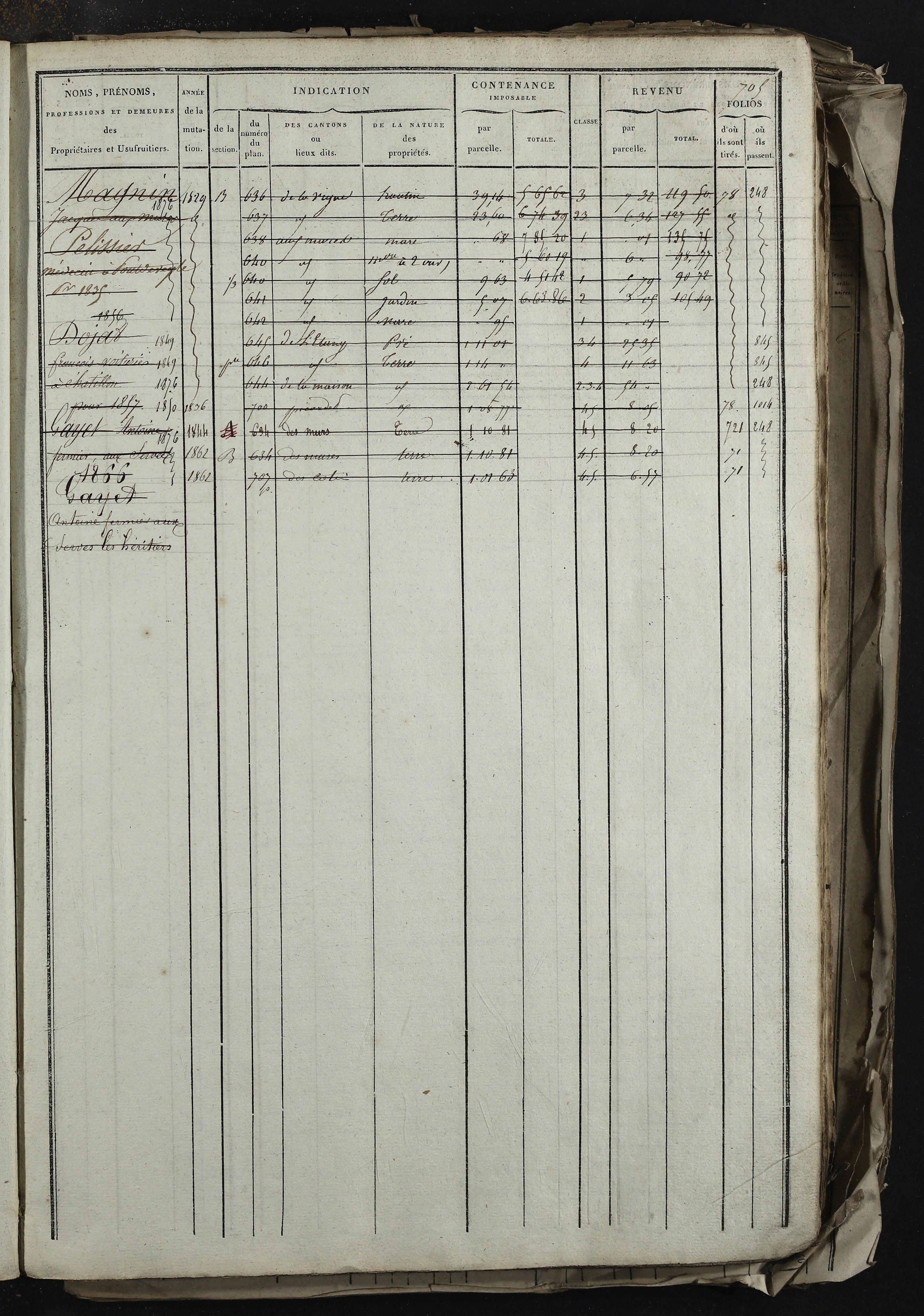 Relevant - 3 P 741 - 3 P 741 -  Folios 1 à 980  (1832-1846)