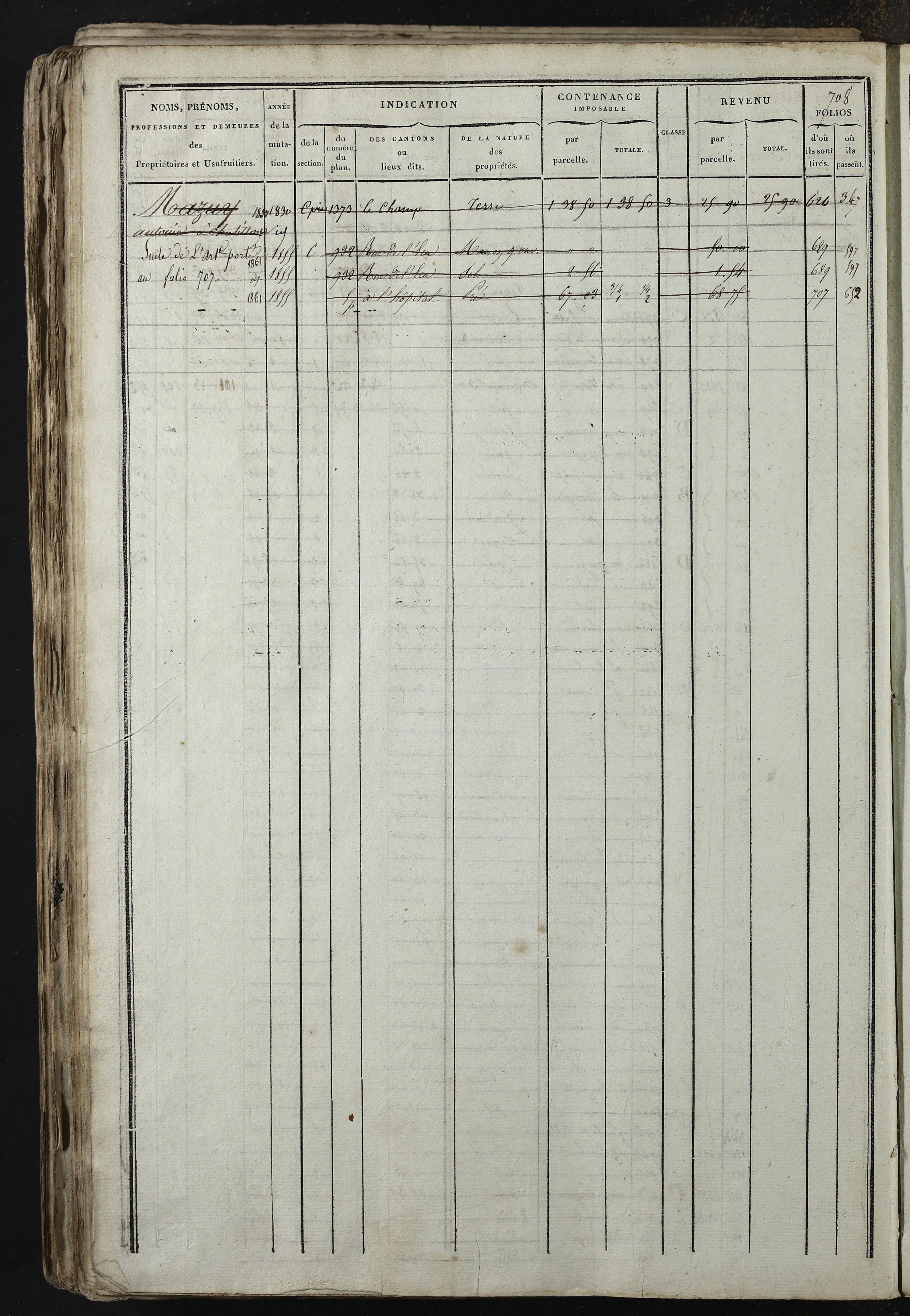 Relevant - 3 P 741 - 3 P 741 -  Folios 1 à 980  (1832-1846)