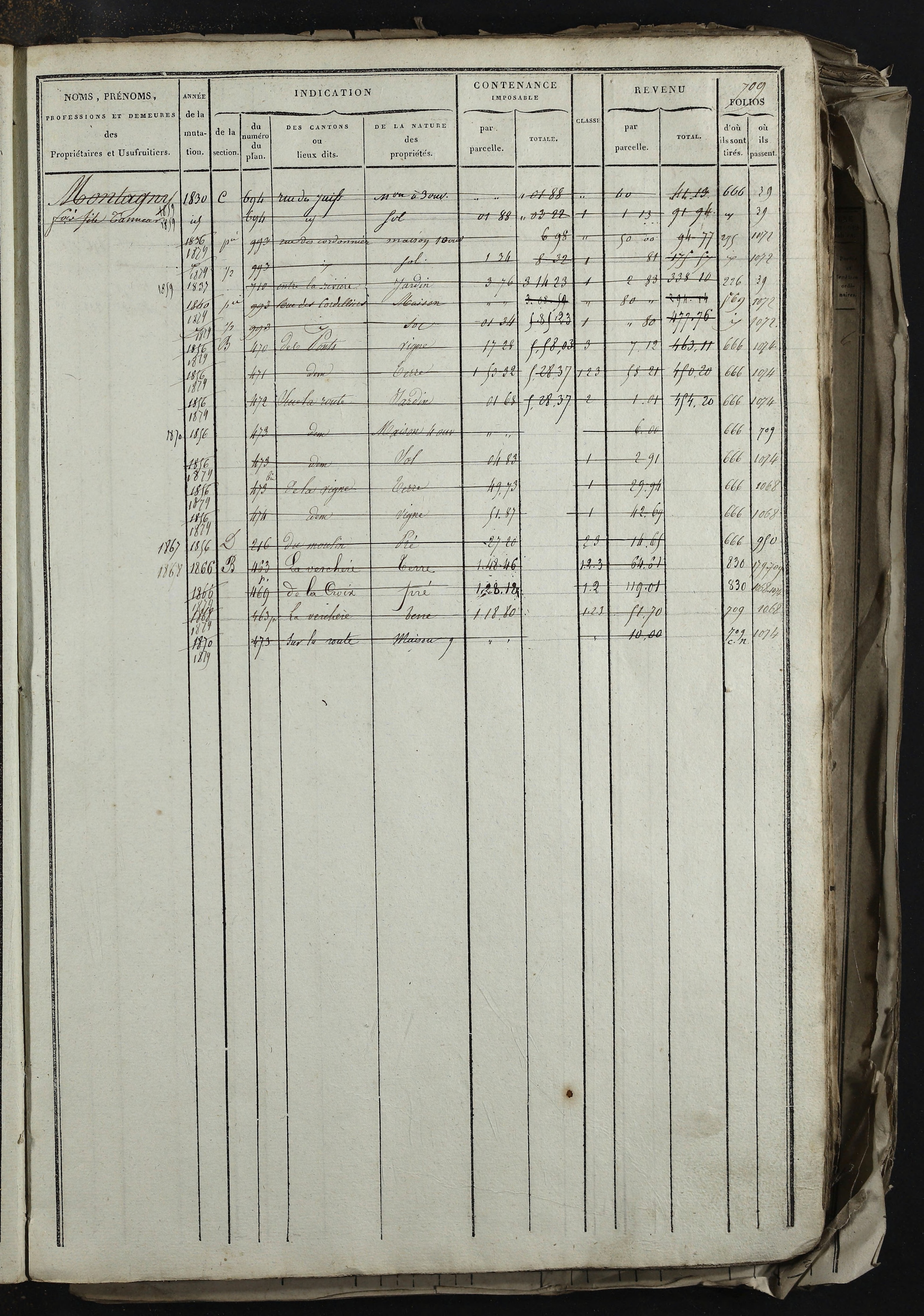 Relevant - 3 P 741 - 3 P 741 -  Folios 1 à 980  (1832-1846)