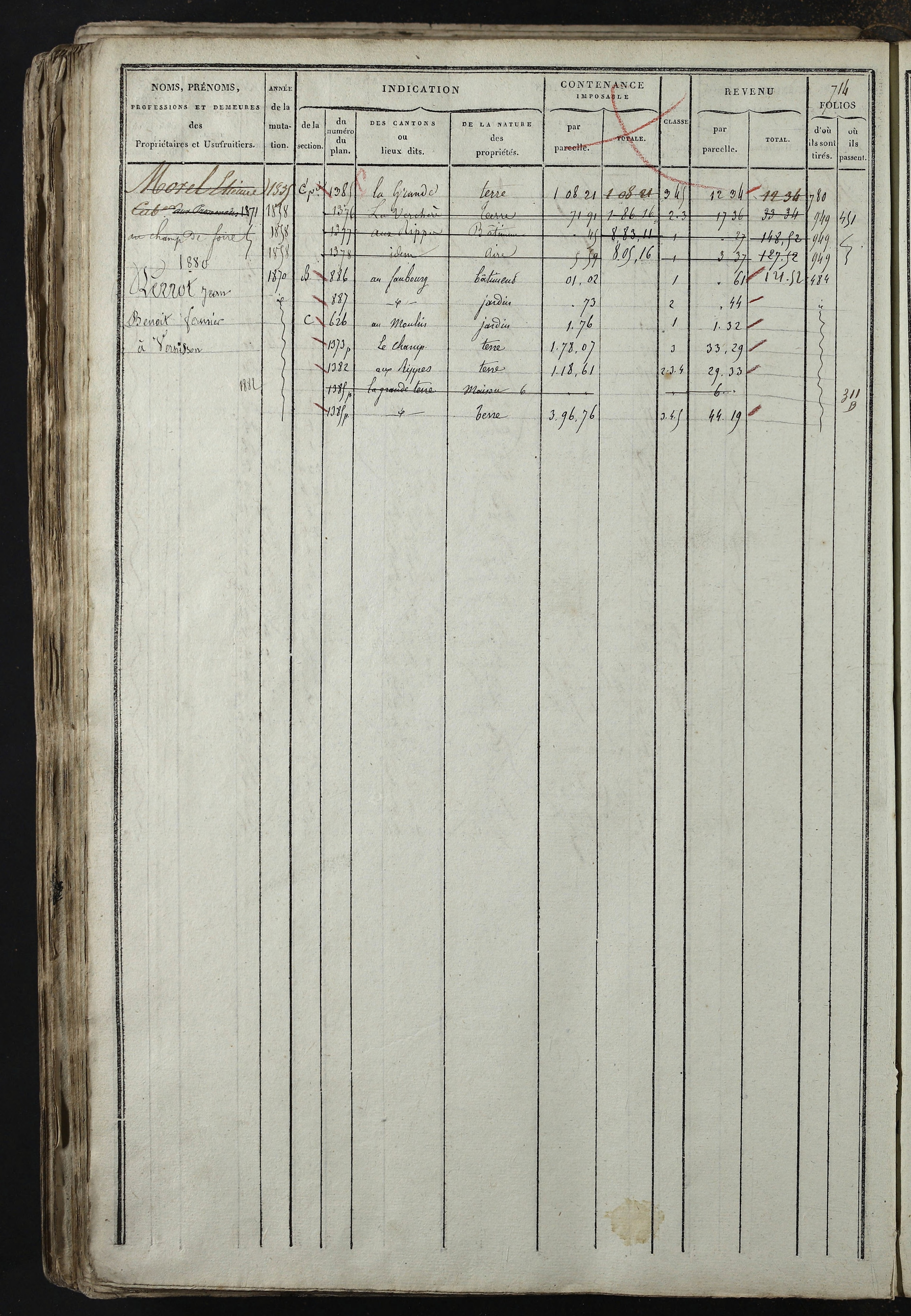 Relevant - 3 P 741 - 3 P 741 -  Folios 1 à 980  (1832-1846)