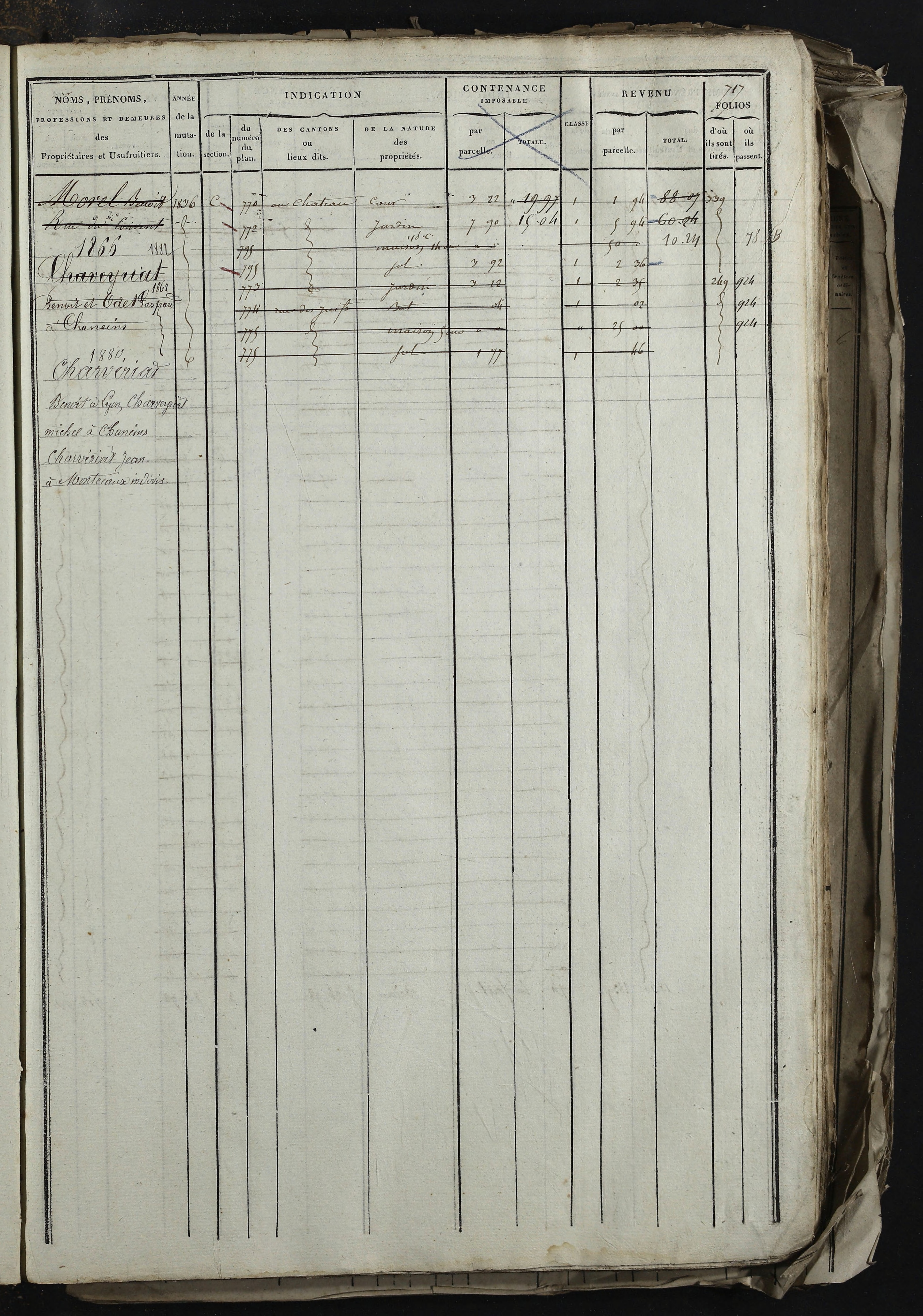 Relevant - 3 P 741 - 3 P 741 -  Folios 1 à 980  (1832-1846)