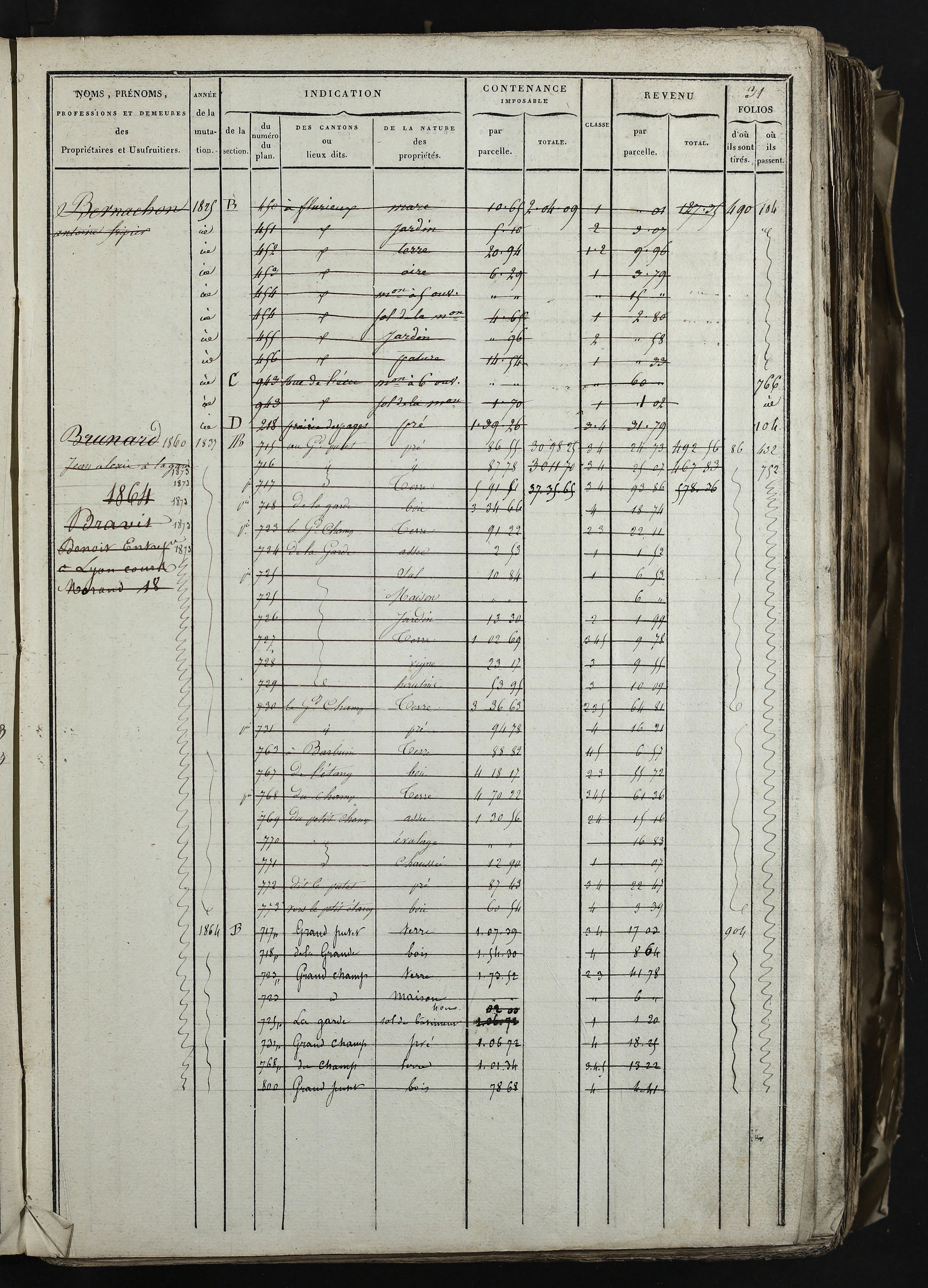 Relevant - 3 P 741 - 3 P 741 -  Folios 1 à 980  (1832-1846)