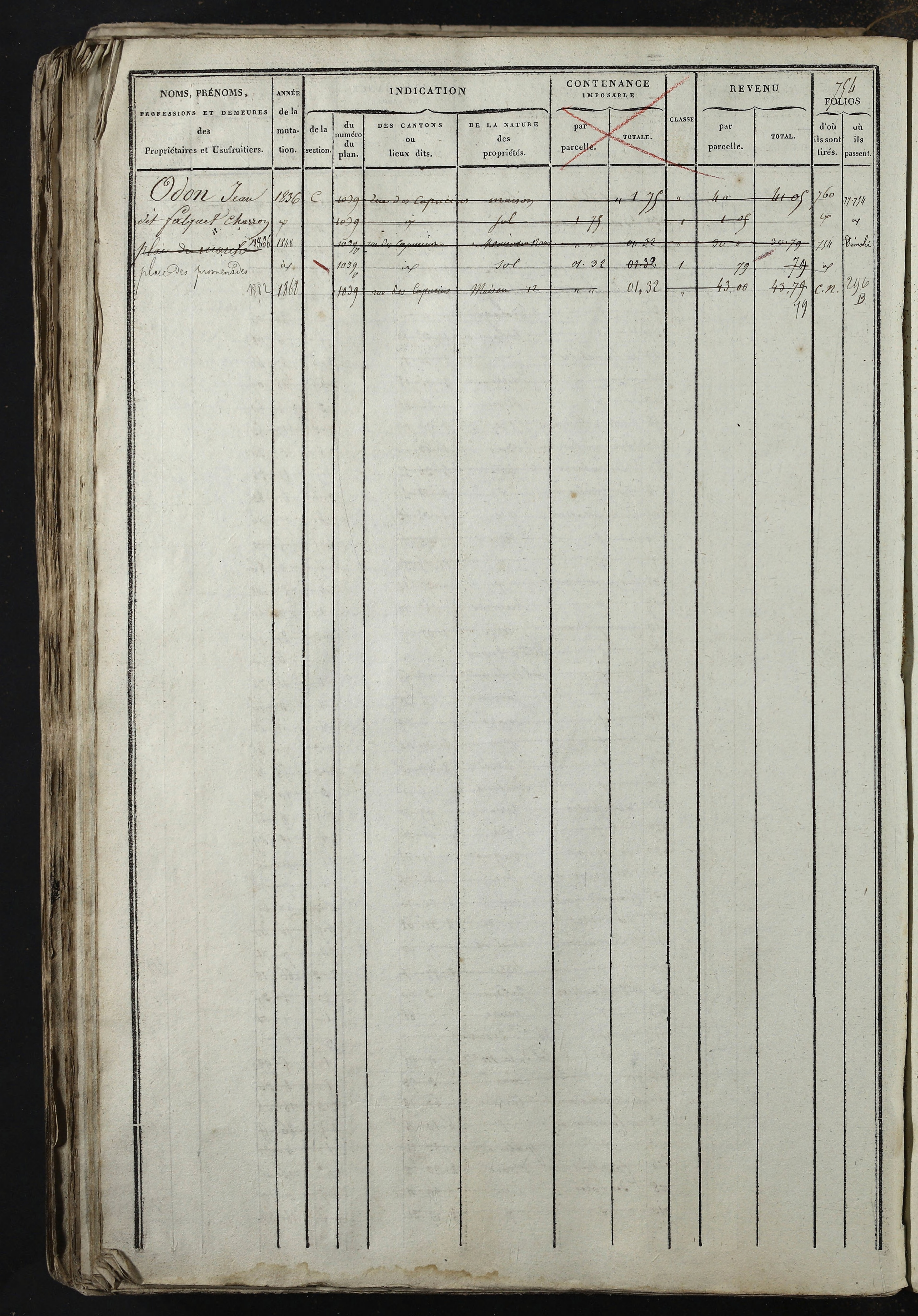 Relevant - 3 P 741 - 3 P 741 -  Folios 1 à 980  (1832-1846)