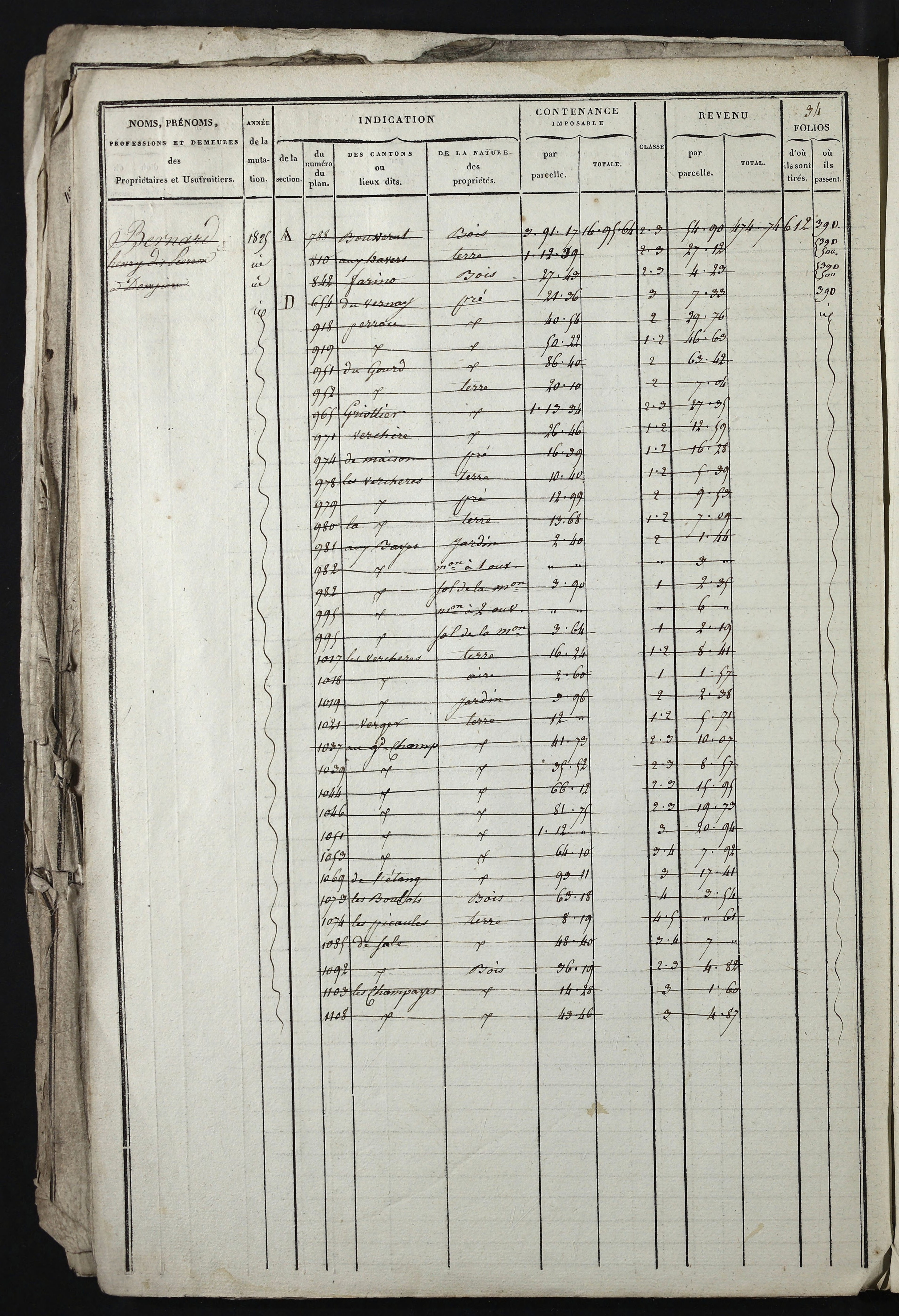 Relevant - 3 P 741 - 3 P 741 -  Folios 1 à 980  (1832-1846)
