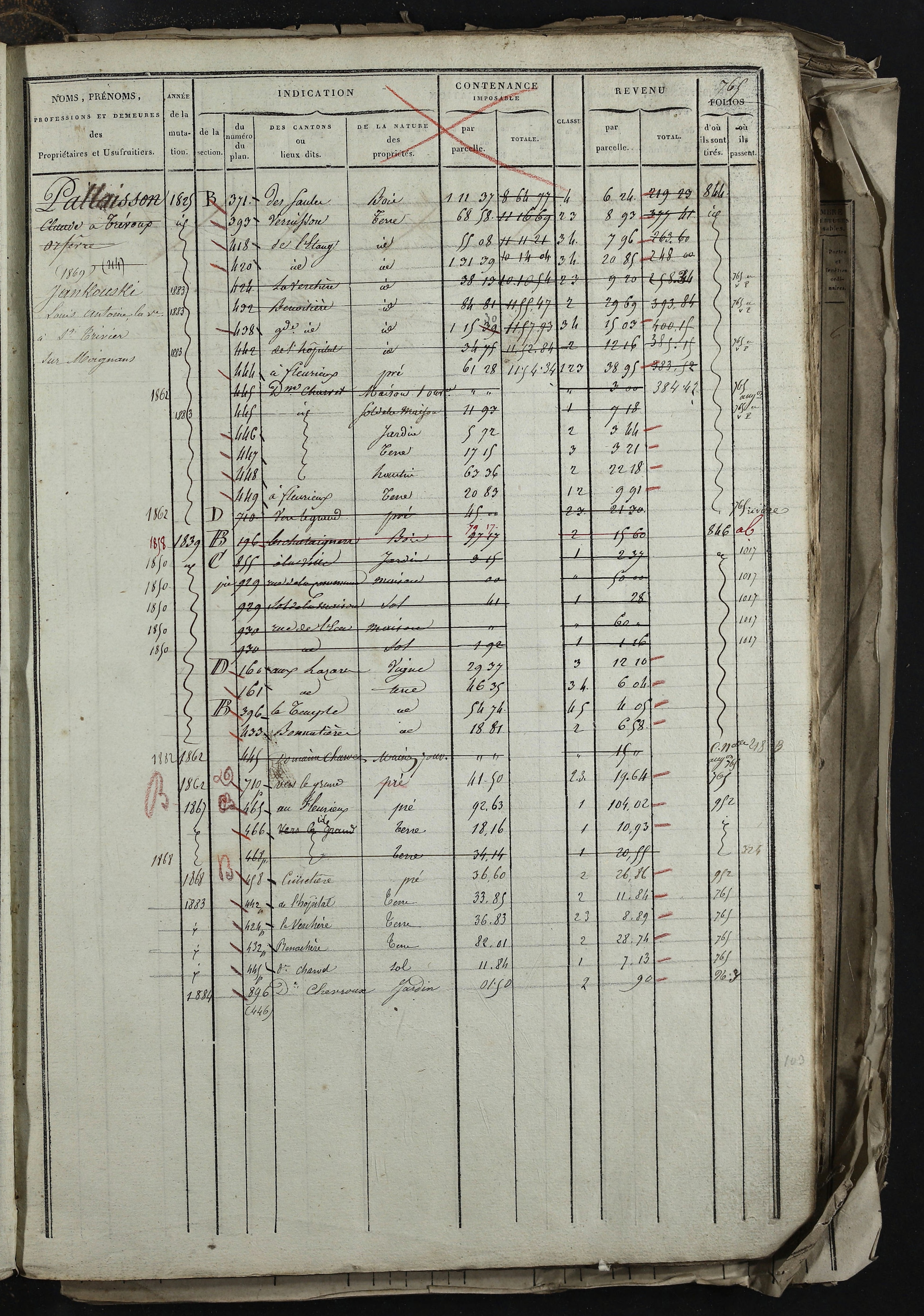 Relevant - 3 P 741 - 3 P 741 -  Folios 1 à 980  (1832-1846)