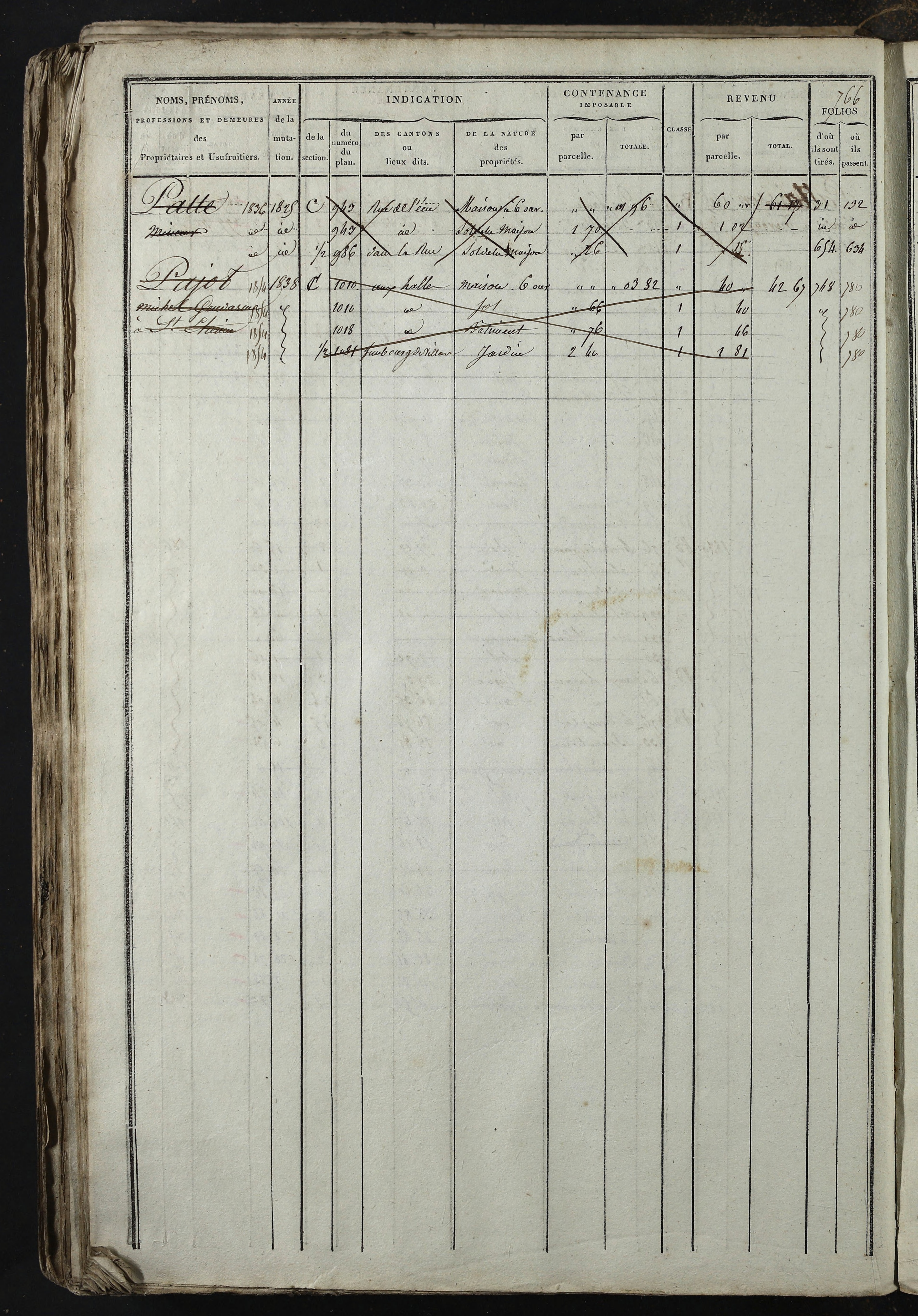 Relevant - 3 P 741 - 3 P 741 -  Folios 1 à 980  (1832-1846)