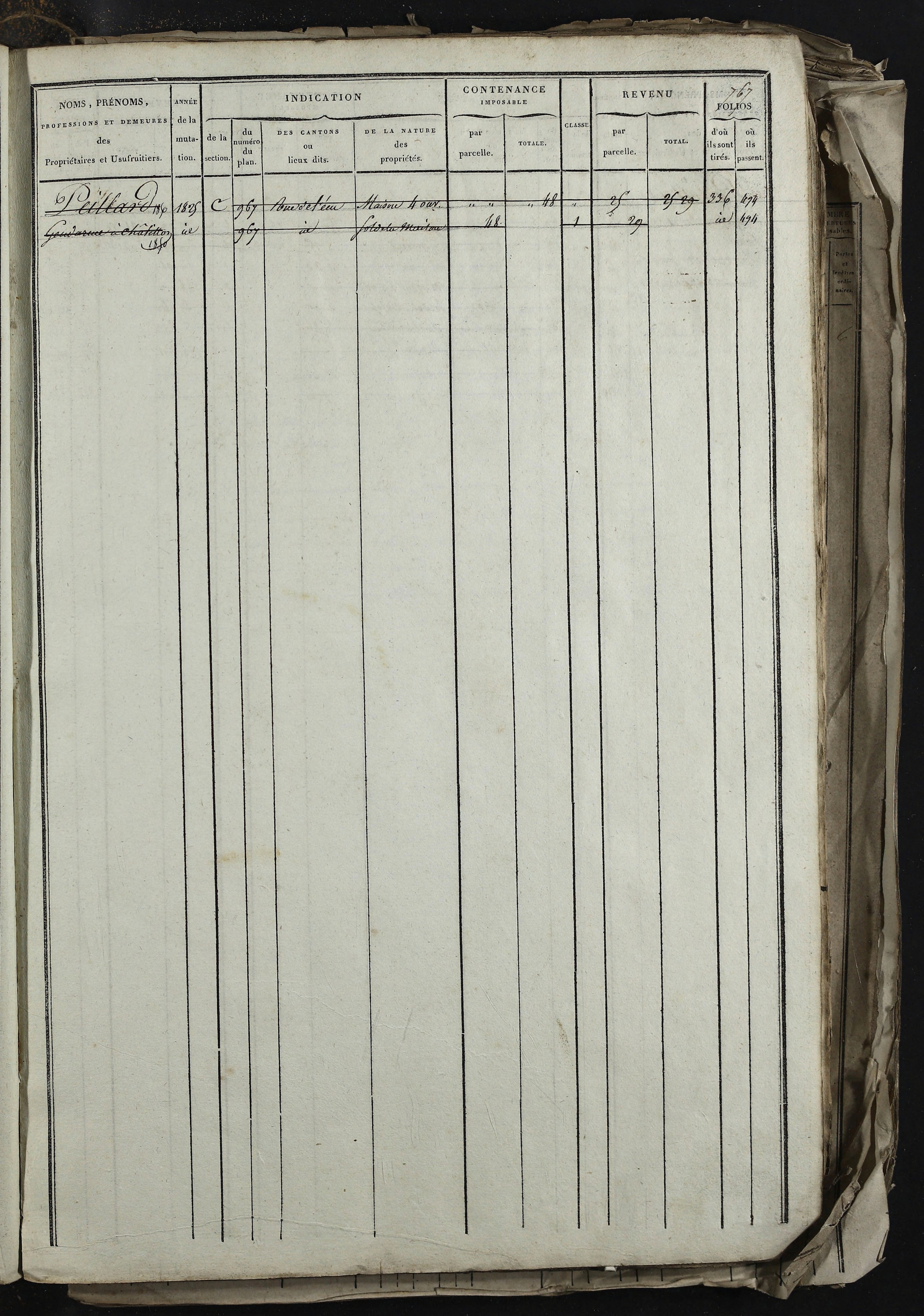 Relevant - 3 P 741 - 3 P 741 -  Folios 1 à 980  (1832-1846)