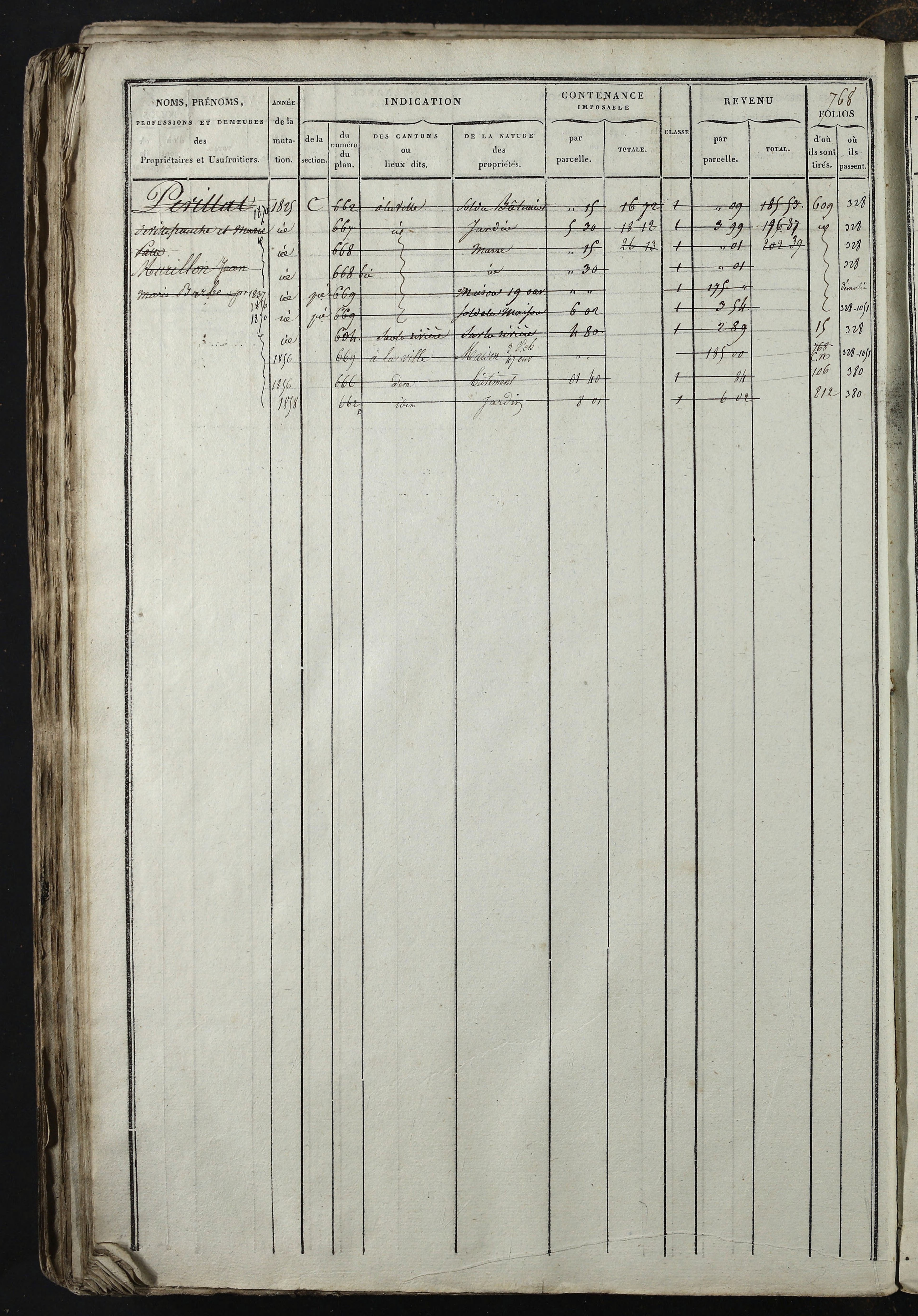 Relevant - 3 P 741 - 3 P 741 -  Folios 1 à 980  (1832-1846)