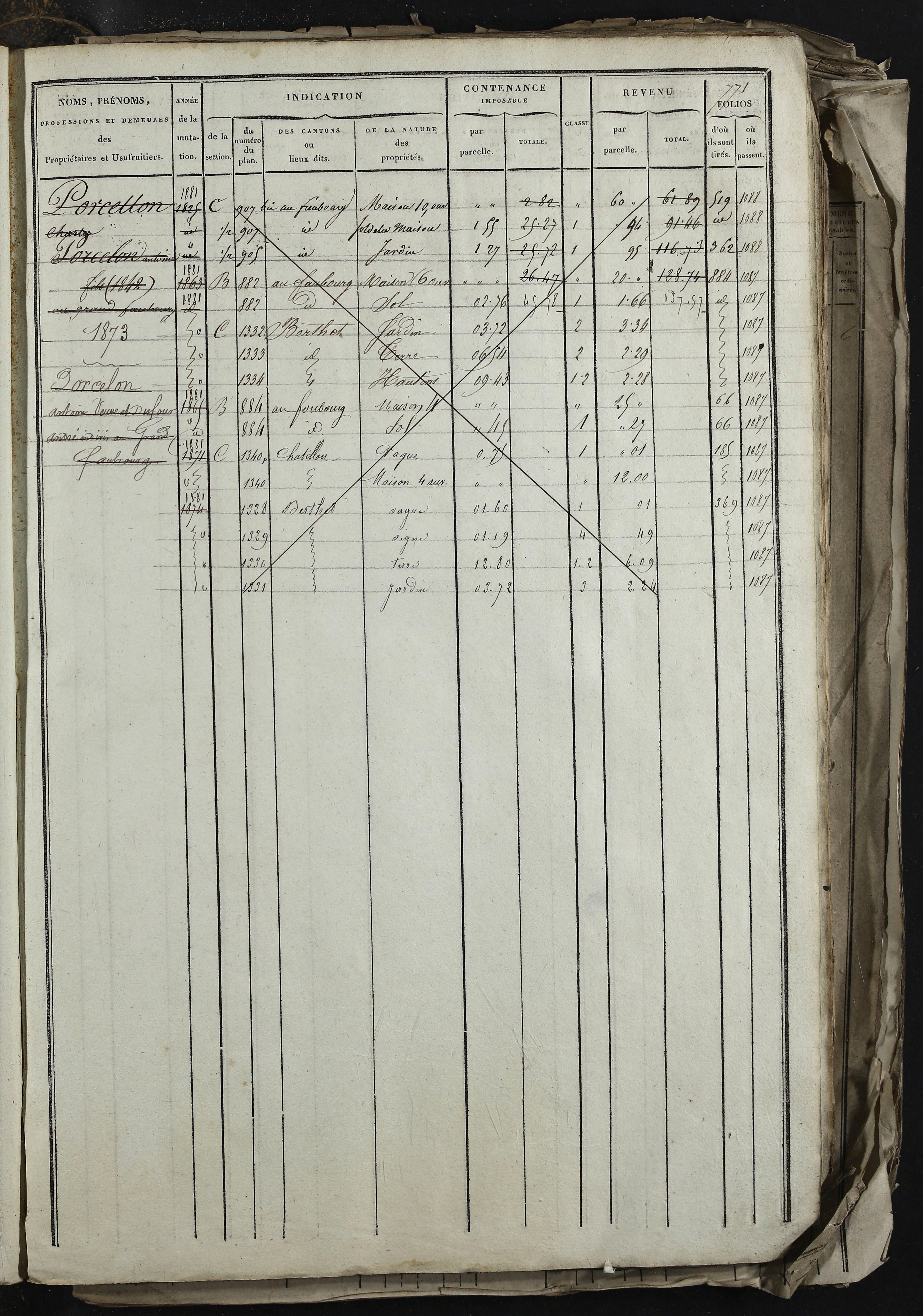 Relevant - 3 P 741 - 3 P 741 -  Folios 1 à 980  (1832-1846)