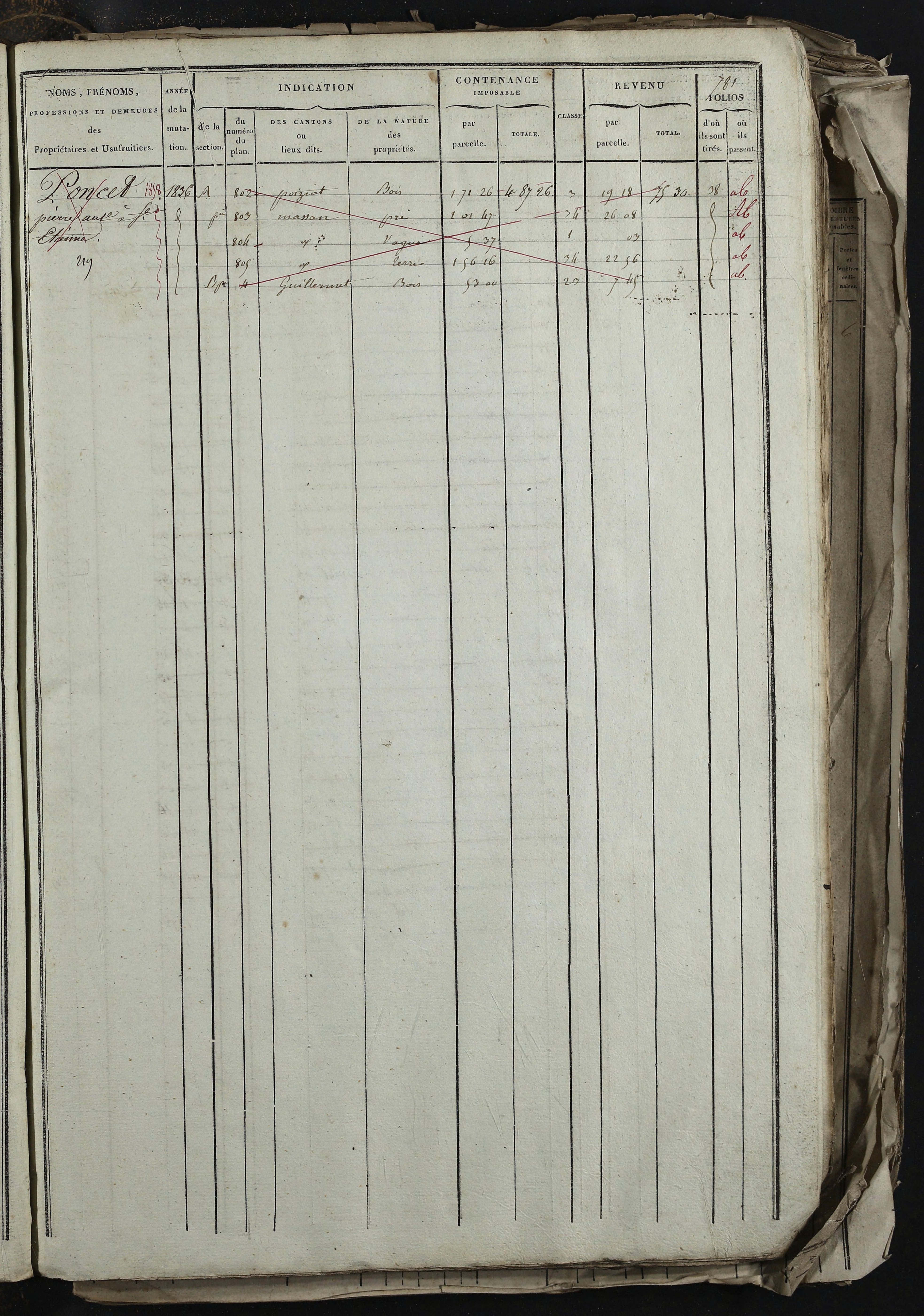 Relevant - 3 P 741 - 3 P 741 -  Folios 1 à 980  (1832-1846)