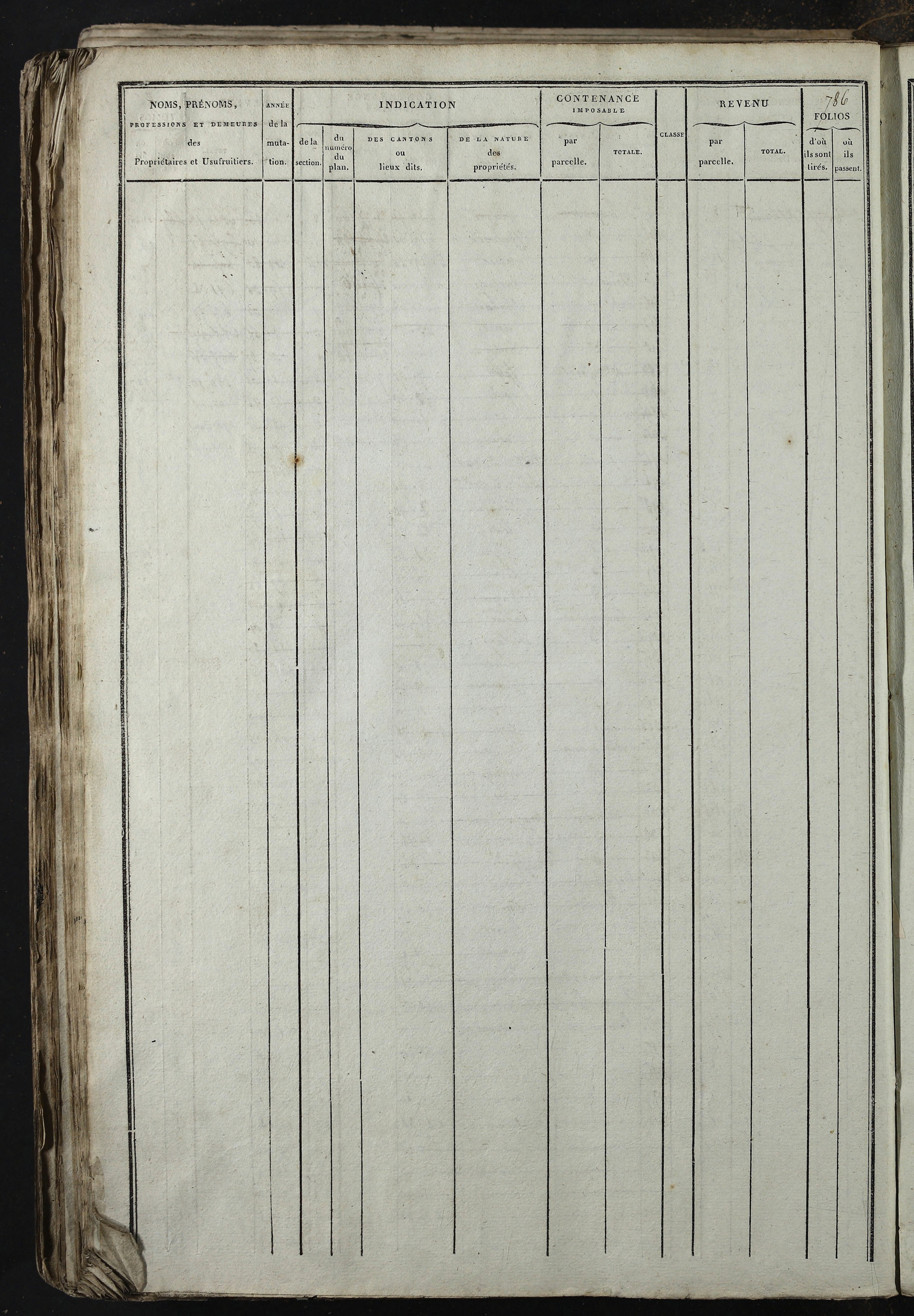 Relevant - 3 P 741 - 3 P 741 -  Folios 1 à 980  (1832-1846)