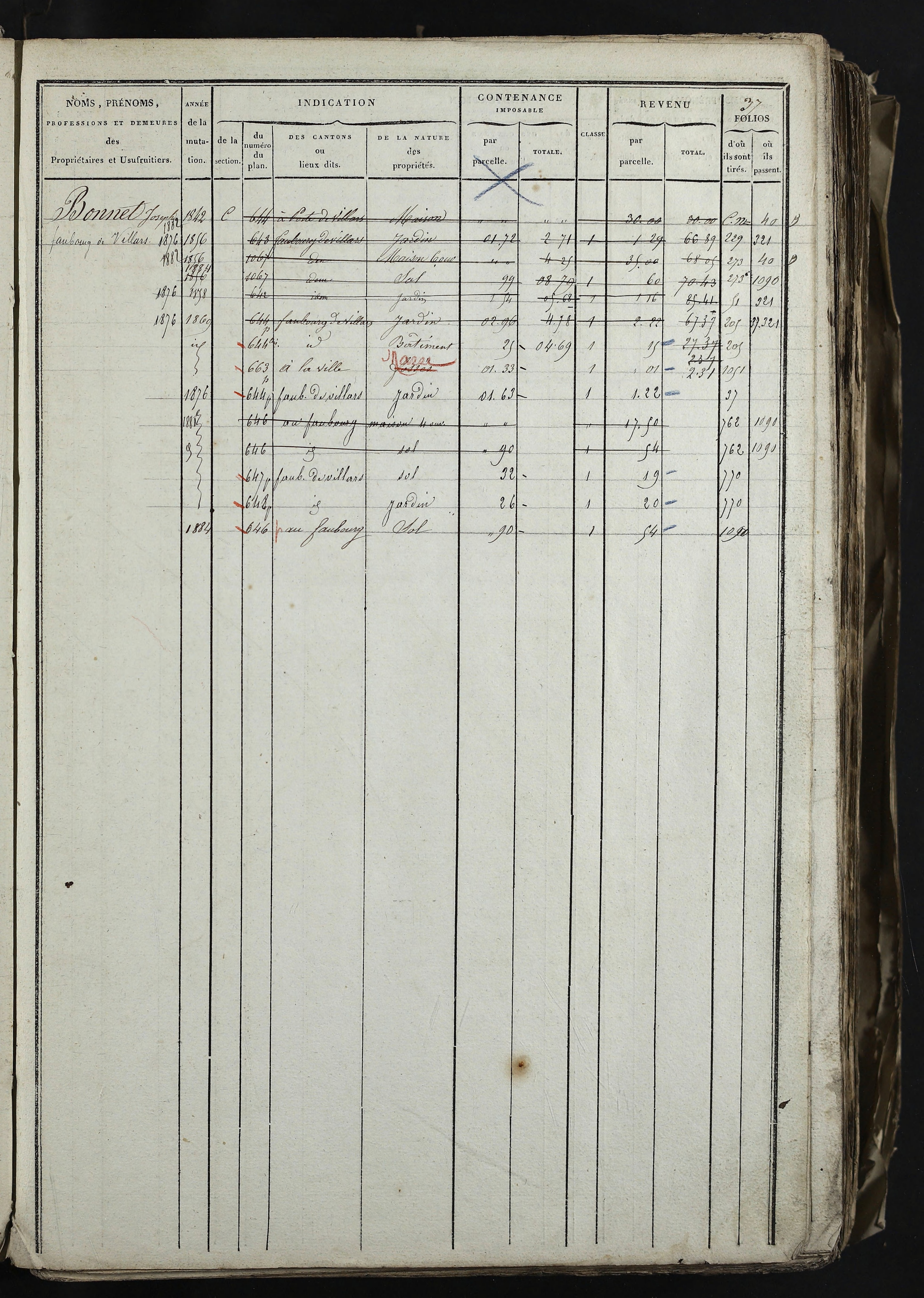 Relevant - 3 P 741 - 3 P 741 -  Folios 1 à 980  (1832-1846)