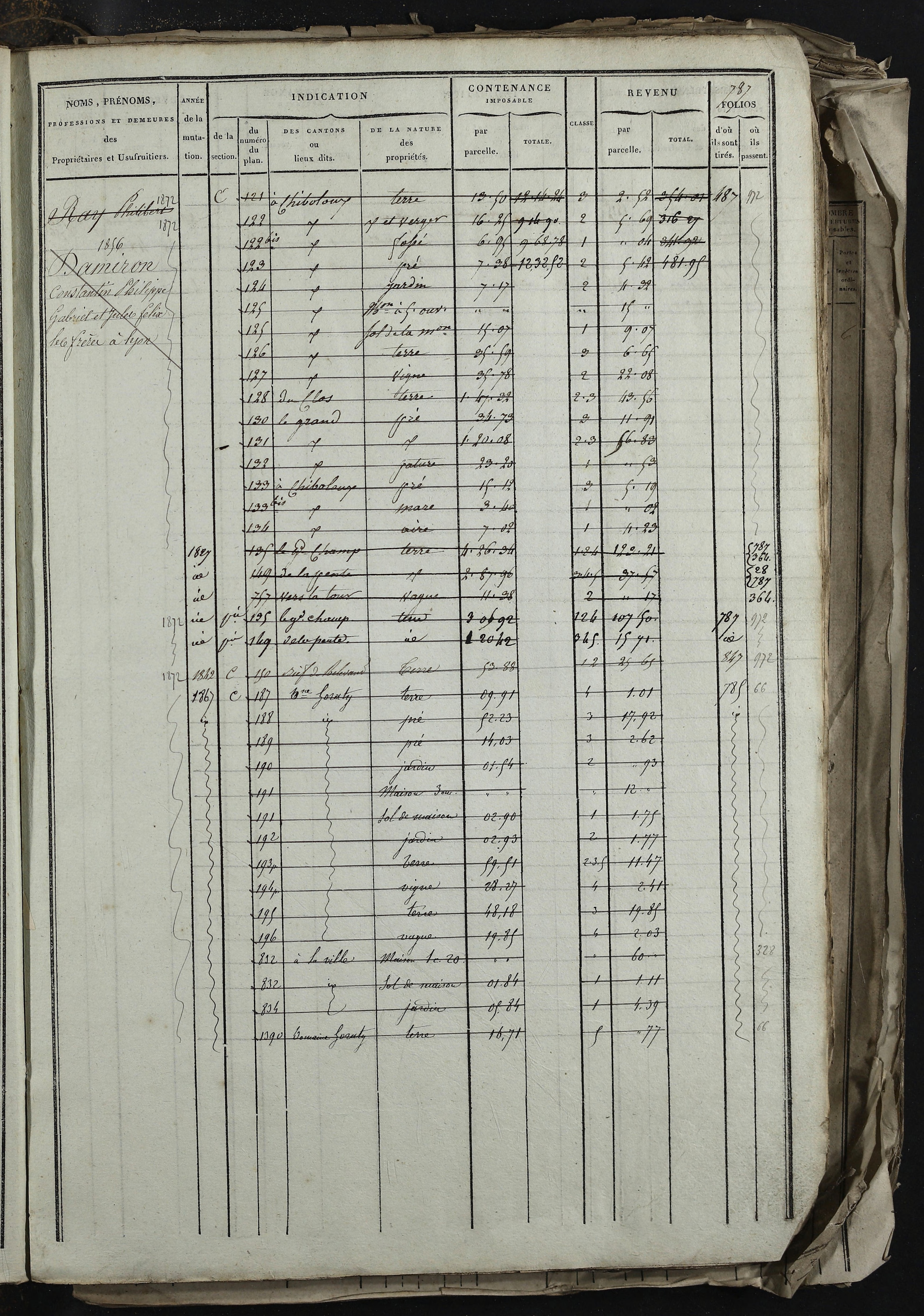 Relevant - 3 P 741 - 3 P 741 -  Folios 1 à 980  (1832-1846)