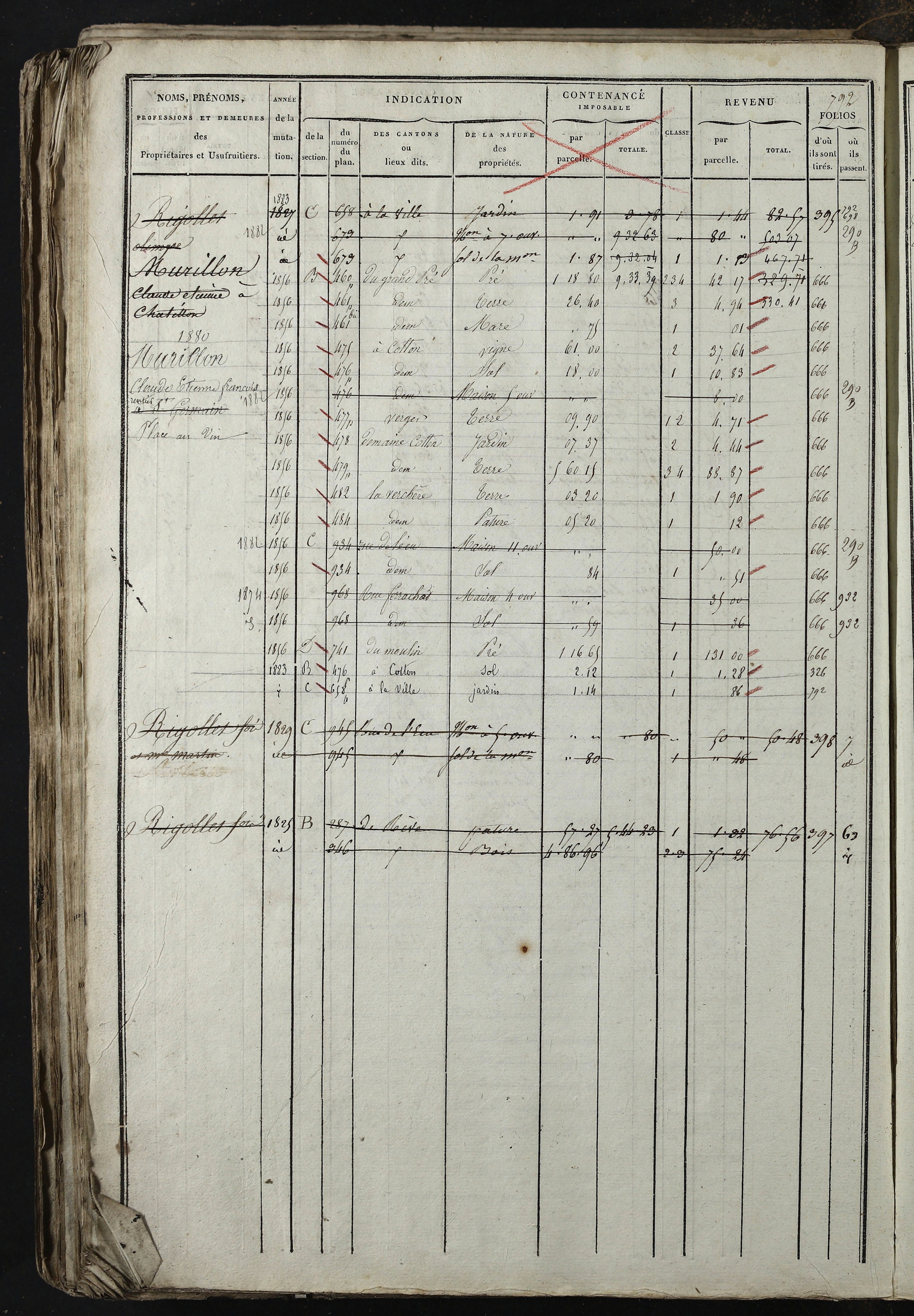 Relevant - 3 P 741 - 3 P 741 -  Folios 1 à 980  (1832-1846)