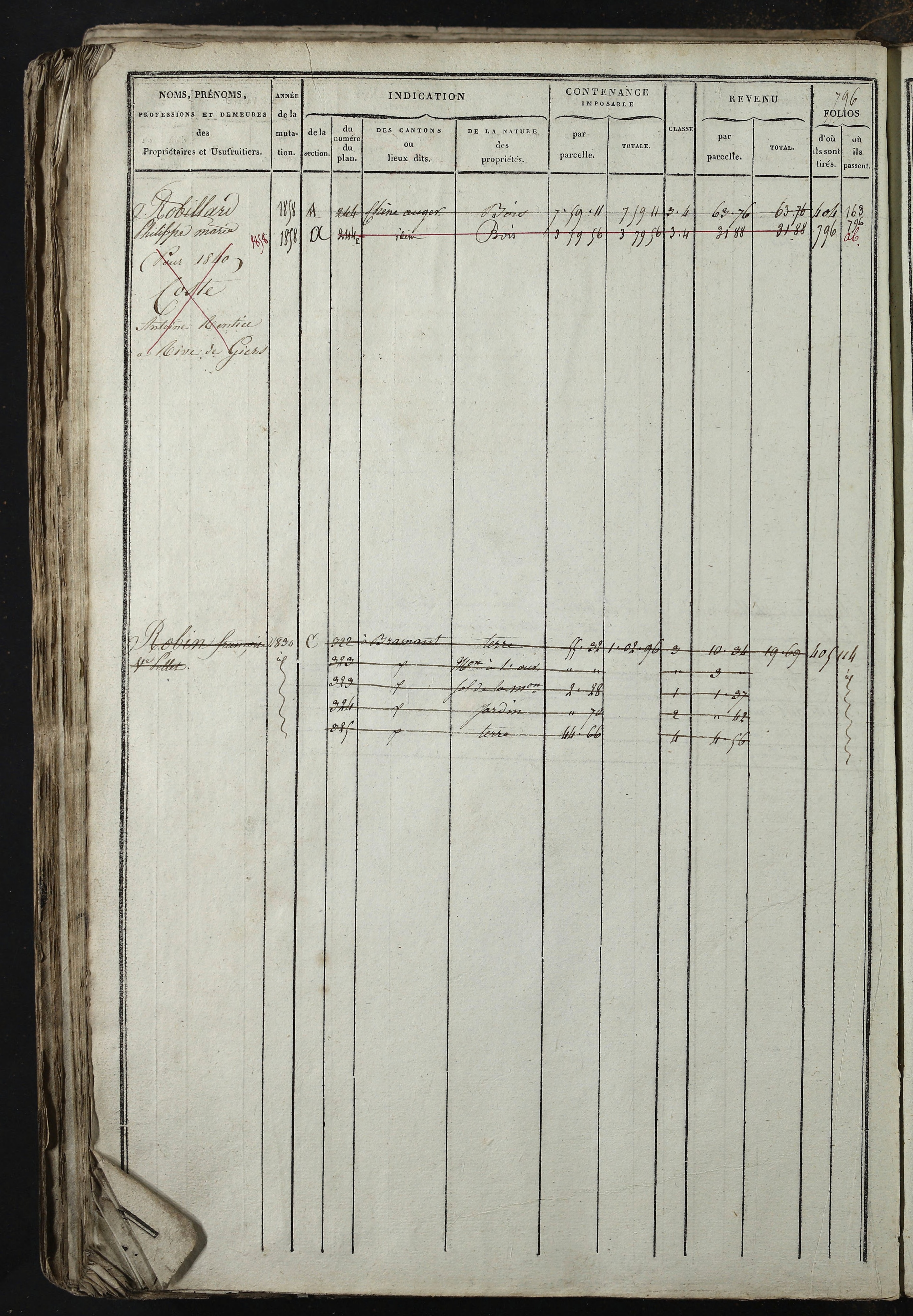 Relevant - 3 P 741 - 3 P 741 -  Folios 1 à 980  (1832-1846)
