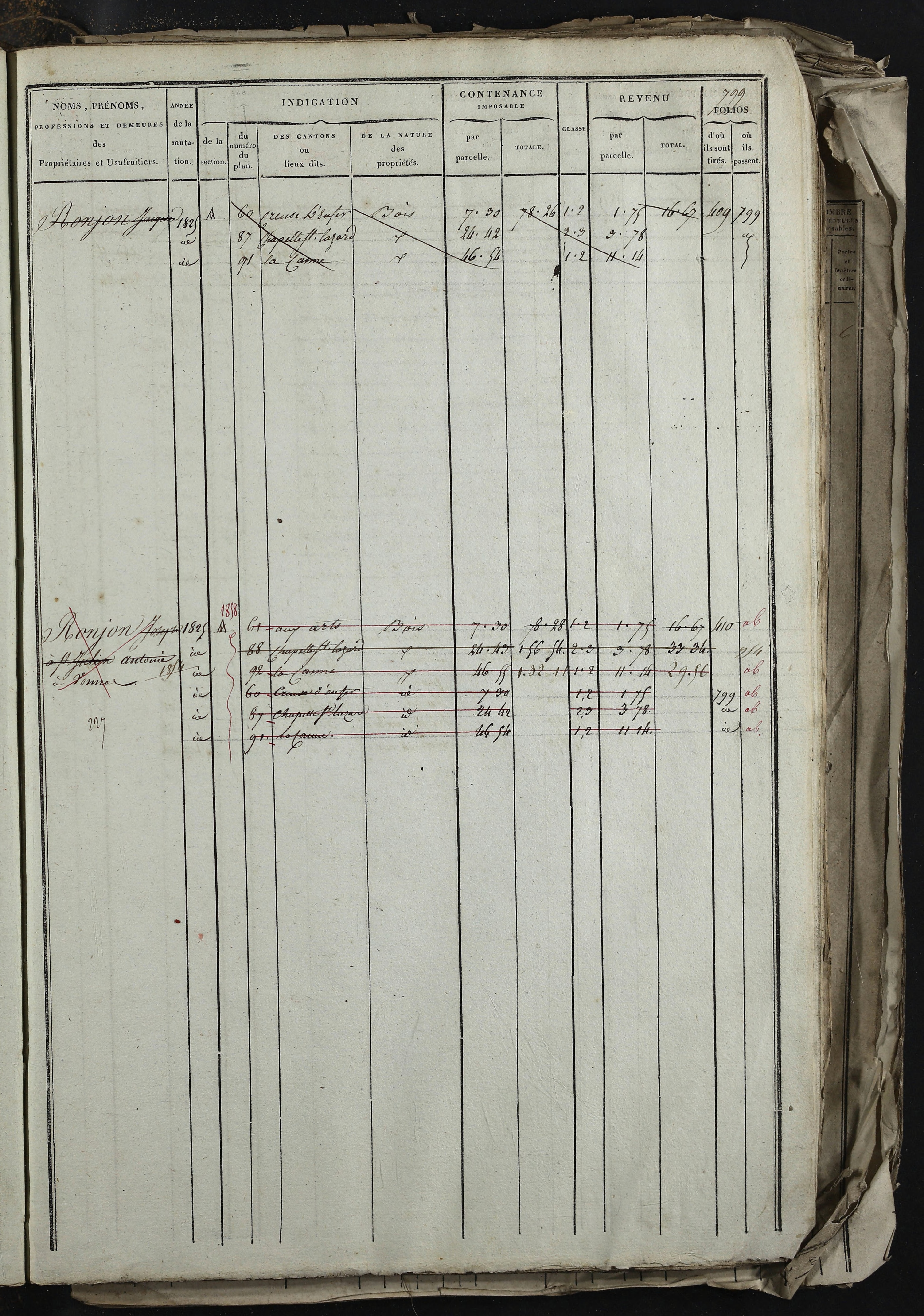 Relevant - 3 P 741 - 3 P 741 -  Folios 1 à 980  (1832-1846)